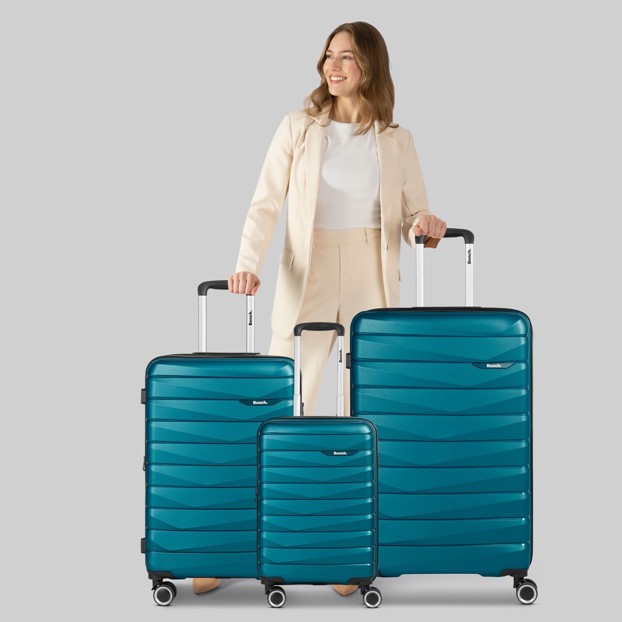Bench. Trolleyset Paris, 4 Rollen, (3-teilig, günstig online kaufen