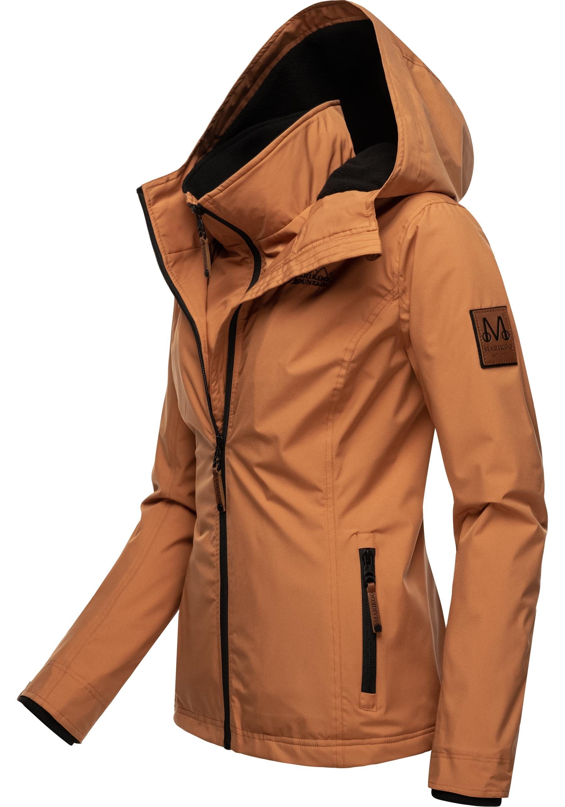 Marikoo Outdoorjacke Erdbeere sportliche Funktionsjacke mit Kapuze günstig online kaufen