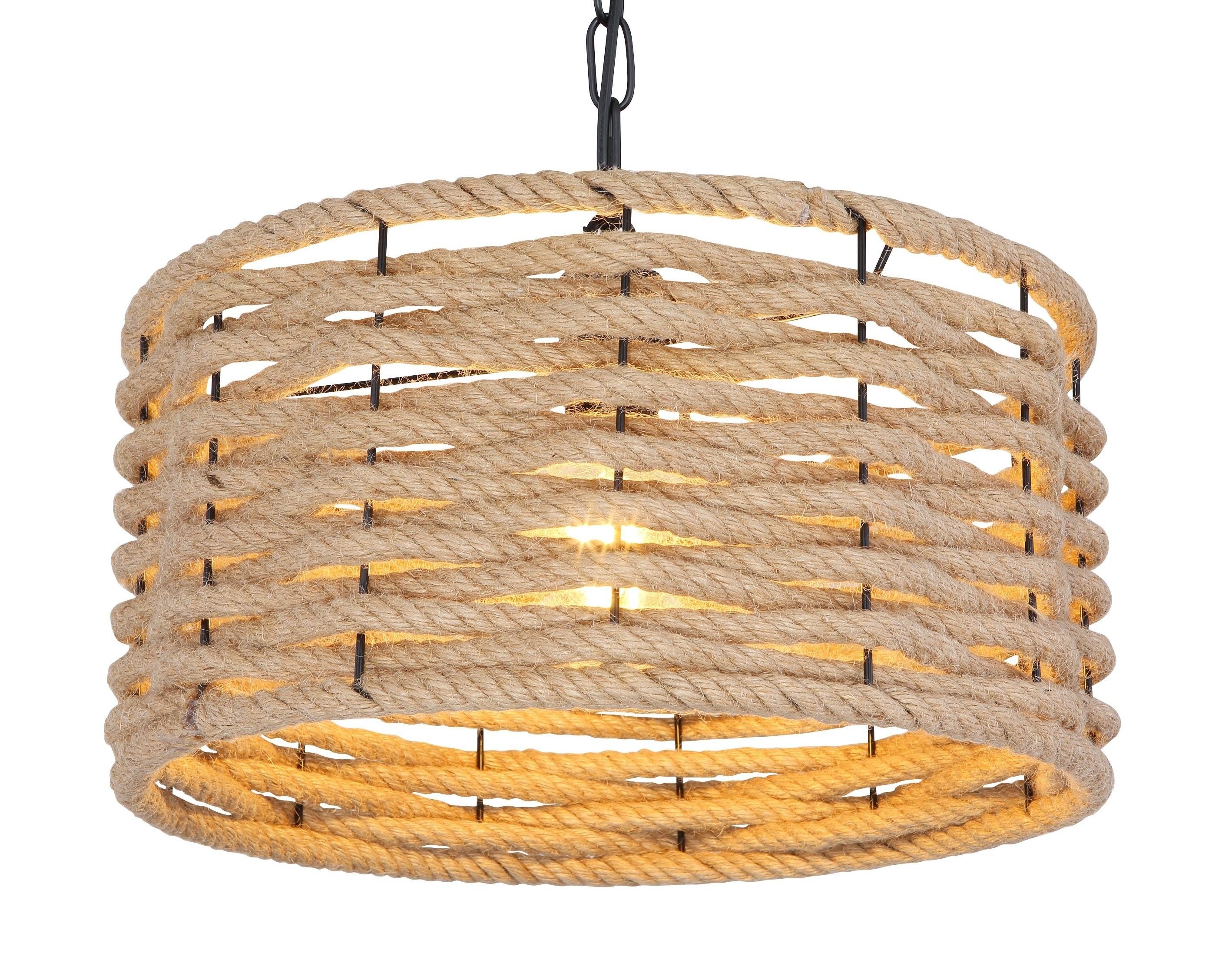 HALIA braun LEUCHTEN Hängeleuchte cm (DH GLOBO Lighting GLOBO 40x150 cm) 40x150 Hängeleuchte, DH Hängeleuchte