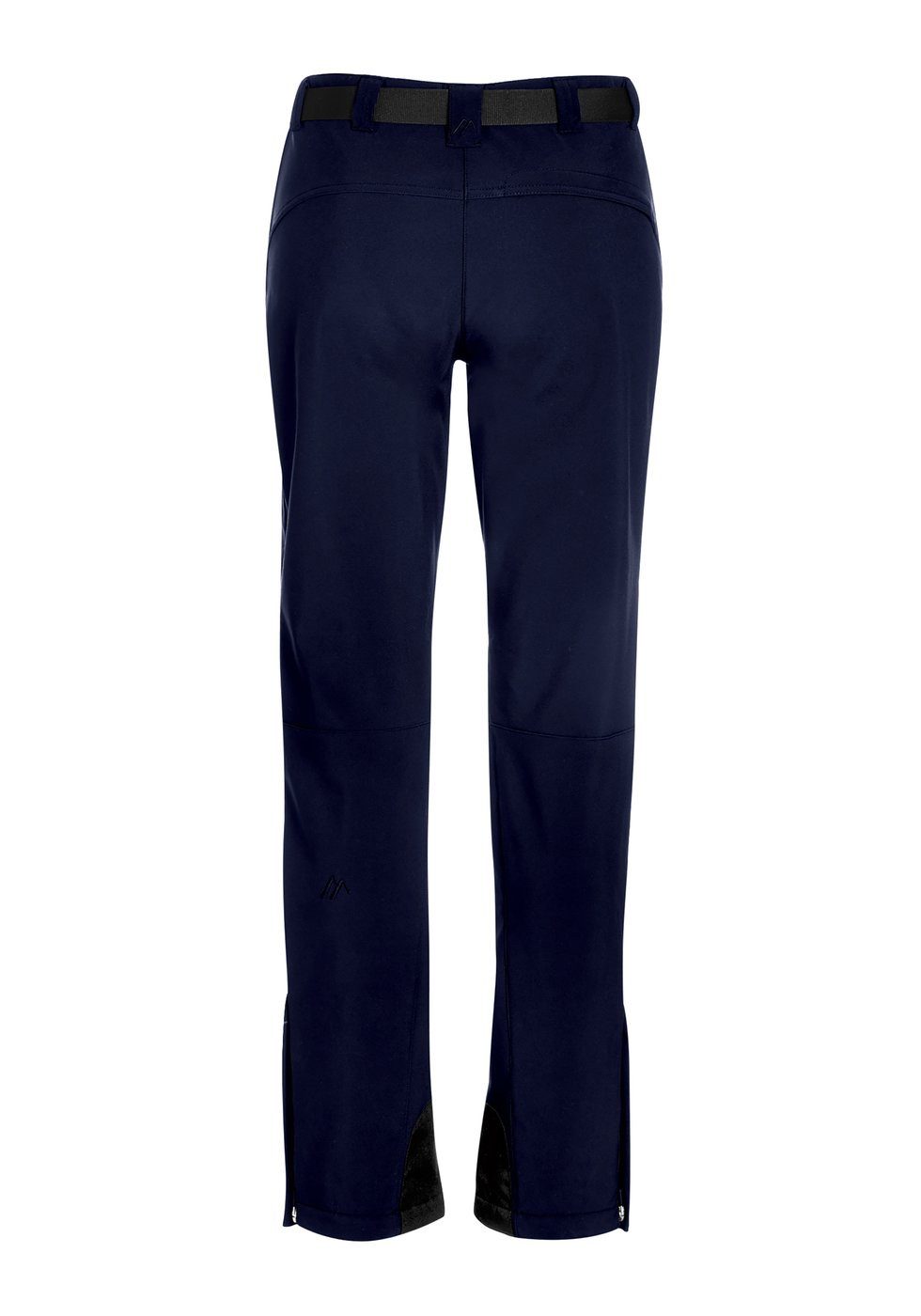 Maier Sports Softshellhose Tech (winddicht/wasserabweisend) lang dunkelblau Damen