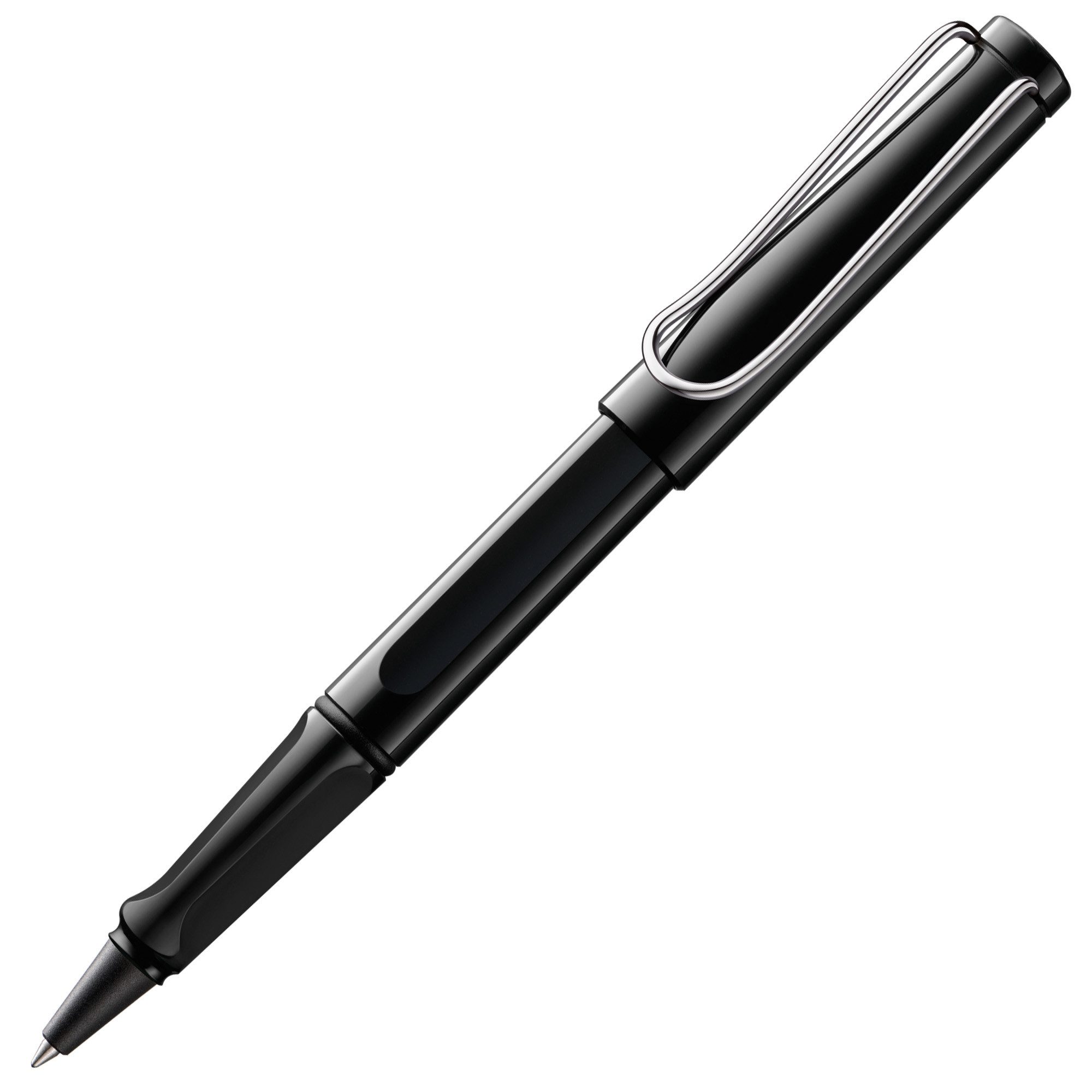 LAMY Tintenroller LAMY Safari black Tintenroller Strichbreite M mit Tintenrollermine M 6