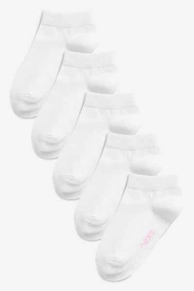 Next Шкарпетки Sneaker-Socken mit Baumwolle im 5er-Pack (5-Paar)