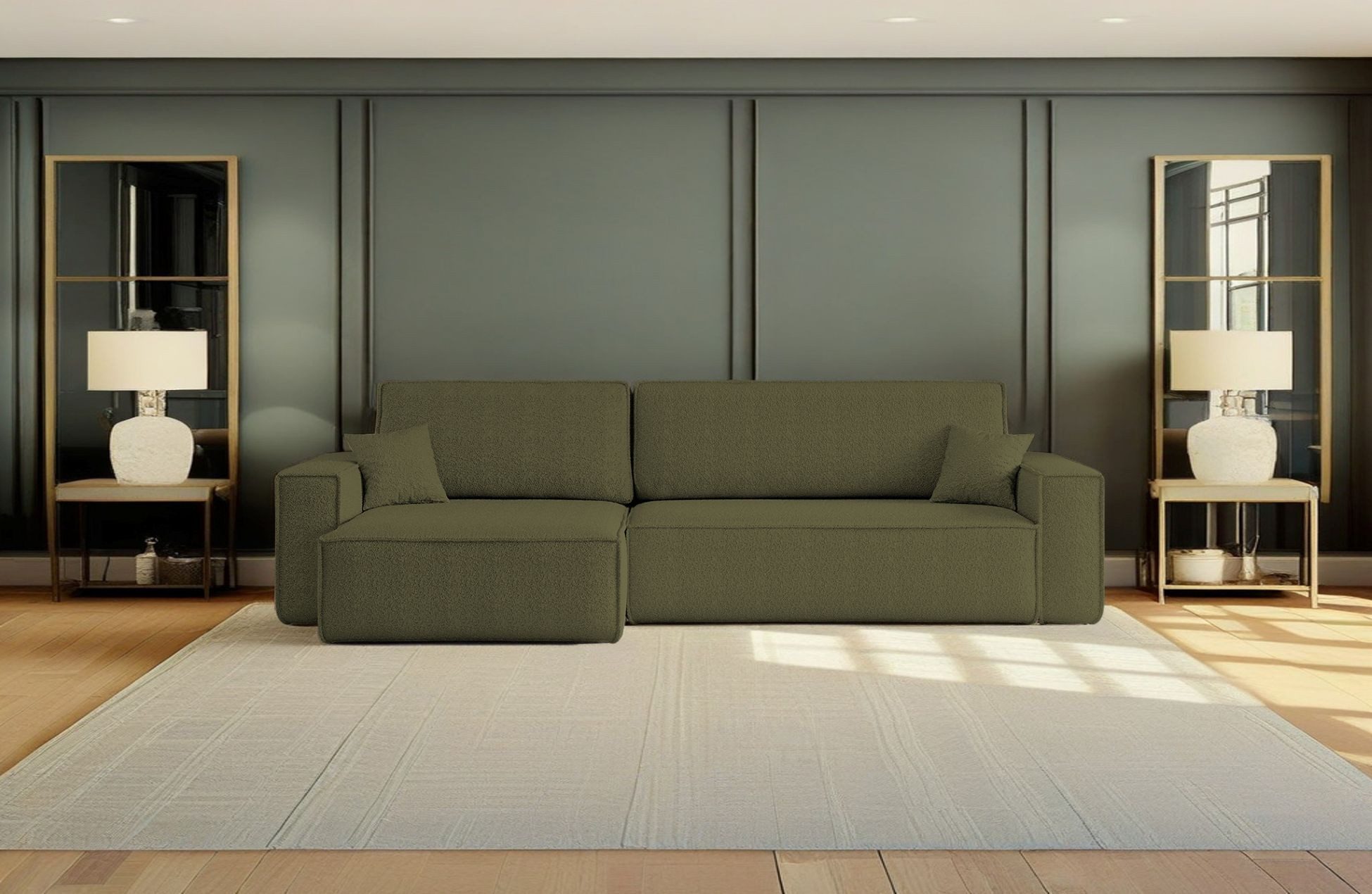 Kaiser Möbel Ecksofa mit schlaffunktion und günstig online kaufen