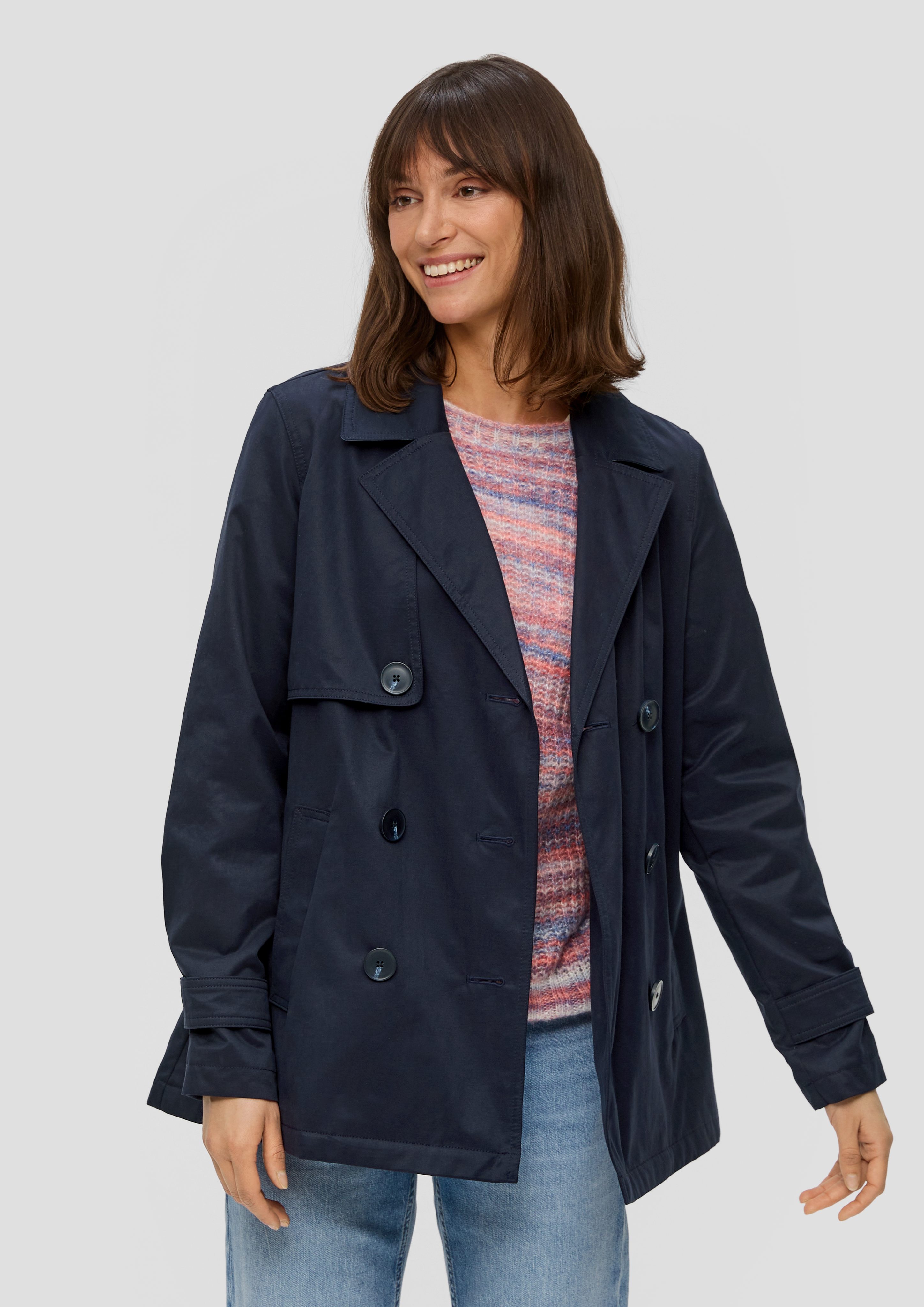 Funktionsjacke Cabanjacke aus Baumwollmix