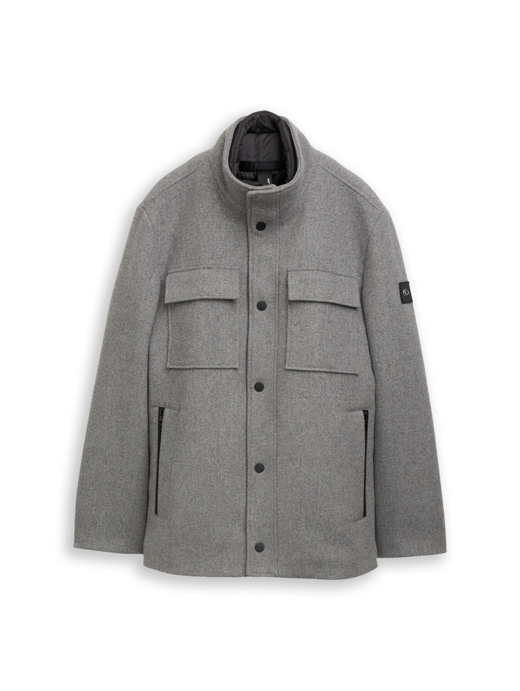 TOM TAILOR Wolljacke Jacken 2-in-1 Wolljacke mit abnehmbarer Innenjacke günstig online kaufen