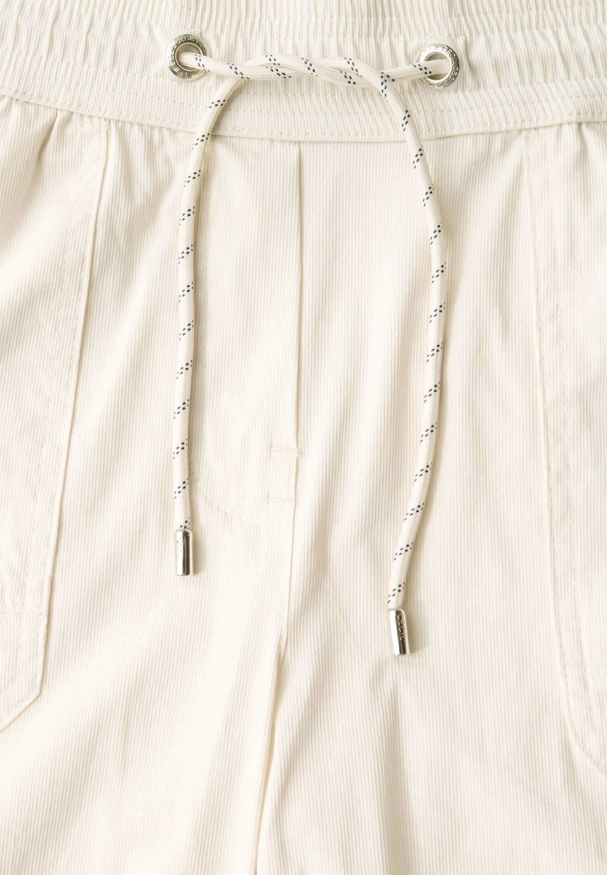 CECIL Cargohose Style Tracey mit elastischer Bund mit Tunnelzug