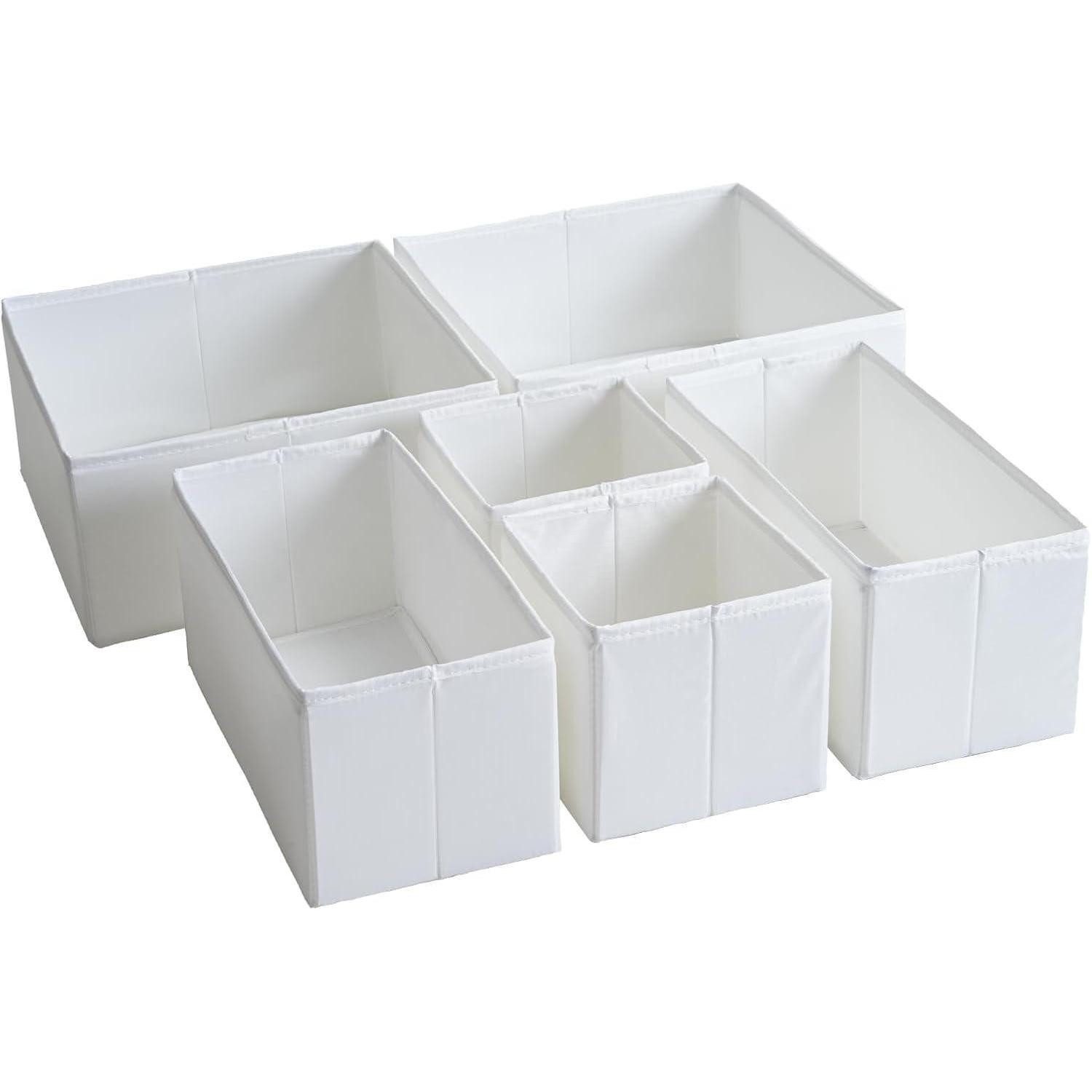 LuxusKollektion Schubladeneinsatz Schubladen Organizer Schubladenboxen Aufbewahrungsboxen 6er-Set (1 St)