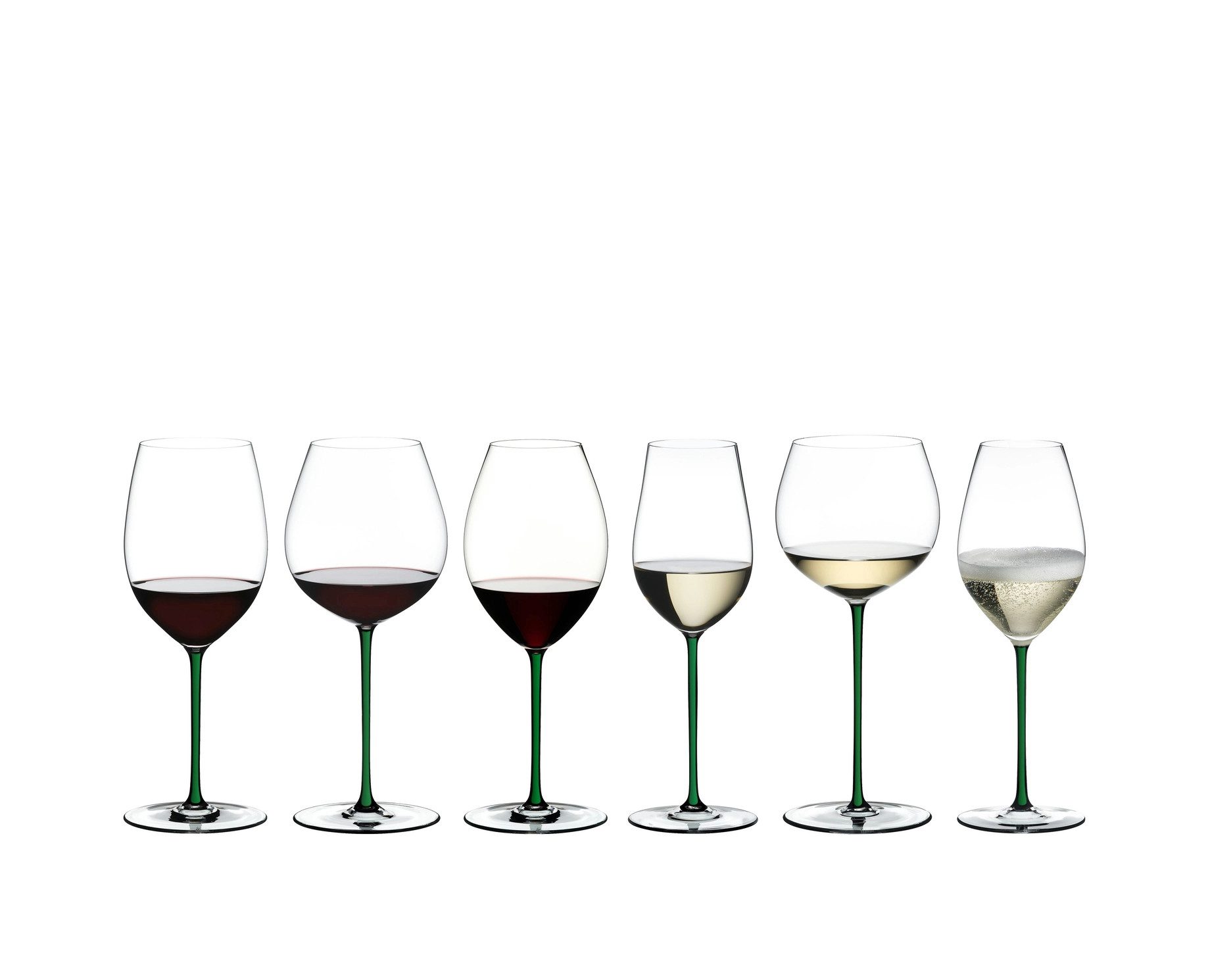 RIEDEL THE WINE GLASS COMPANY Rotweinglas Riedel Fatto A Mano Rotweinglas Cabernet/Merlot, Kristallglas