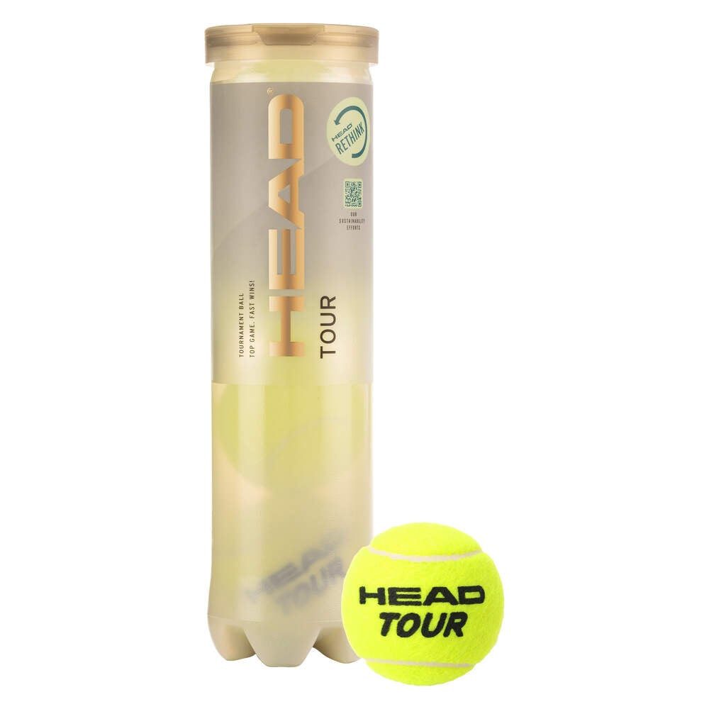 Head Tennisball Tour Dose 4er