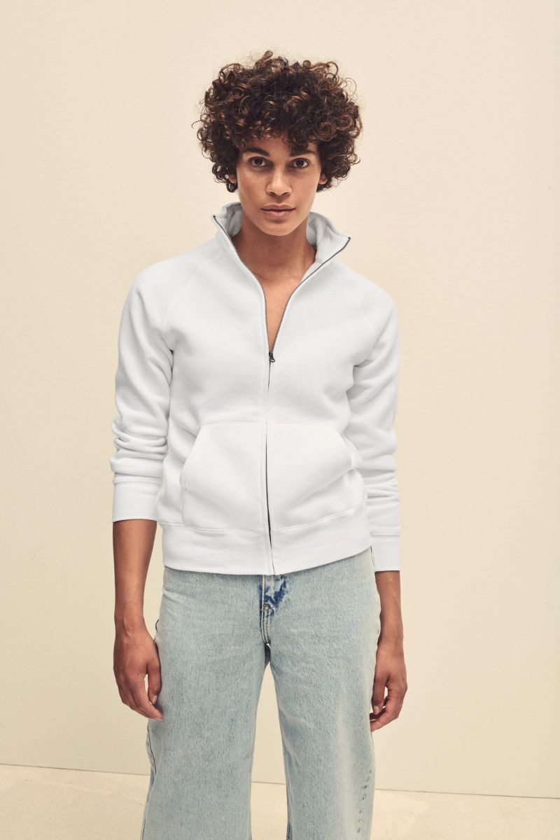 Fruit of the Loom Sweatjacke Lady-Fit Premium Sweat Jacket