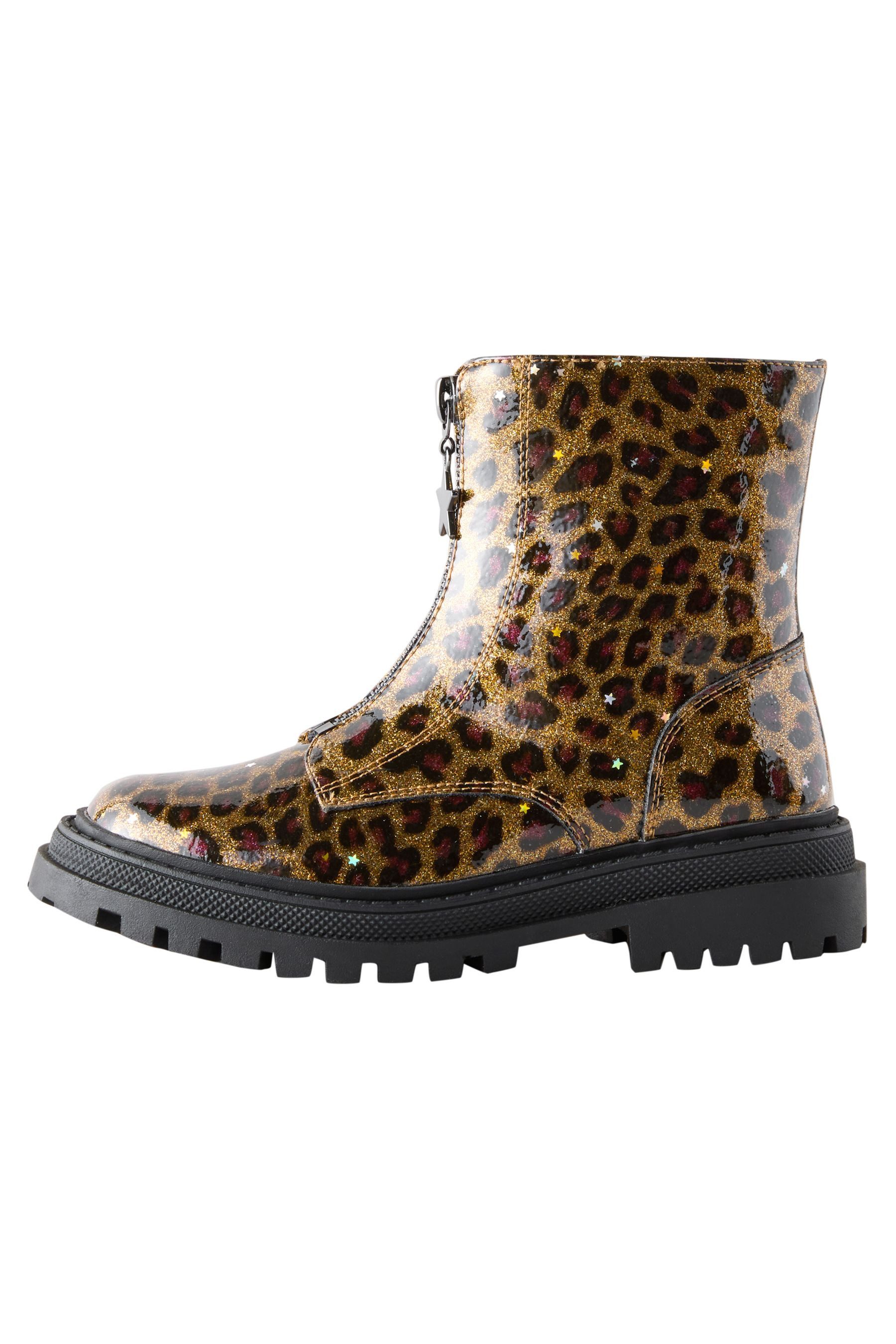 Next Stiefeletten mit RV vorne, weite Passform Stiefelette (1-tlg)