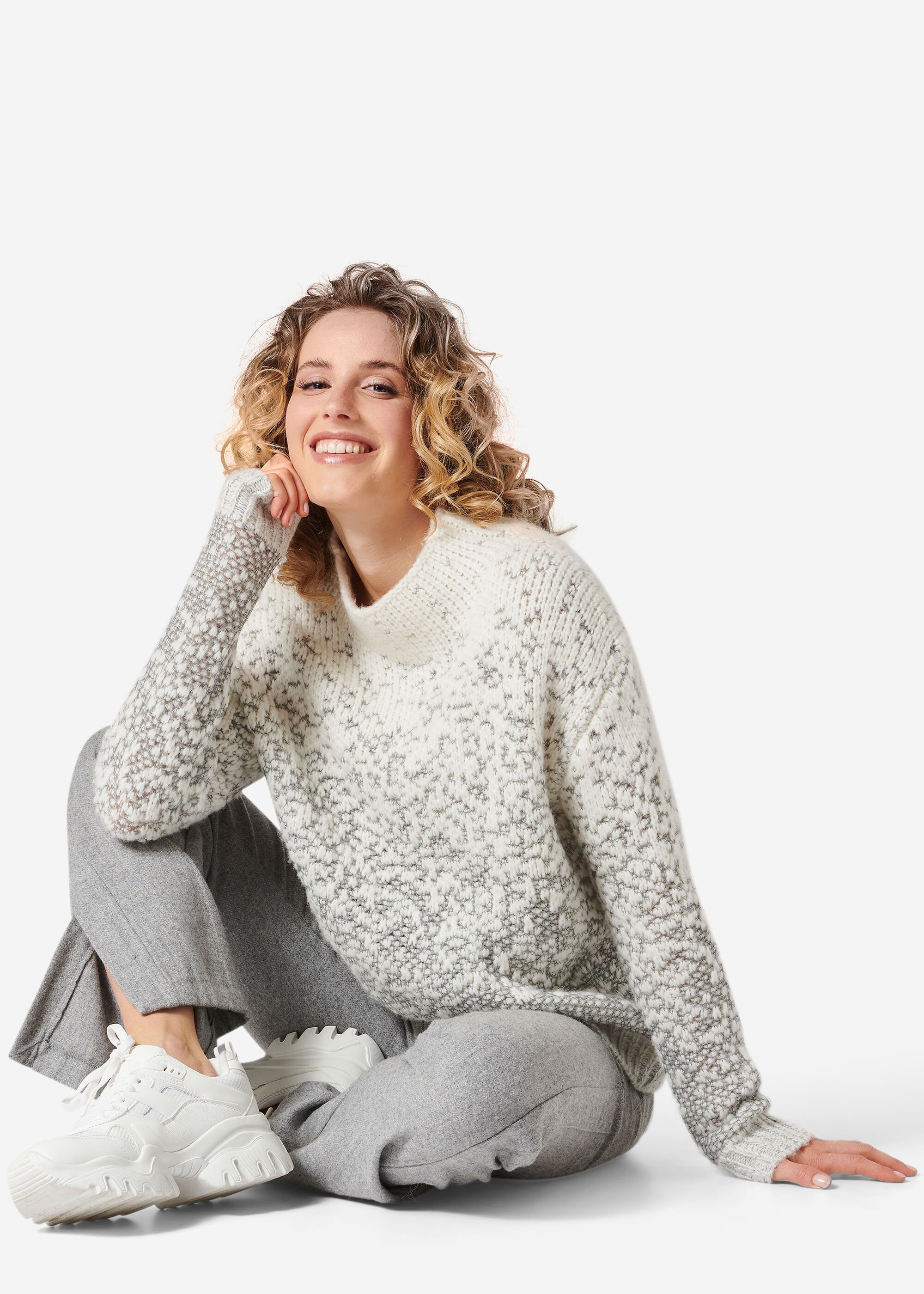 Schneegestöber-Muster wunderschönem paradise mit in eve Strickpullover Pia