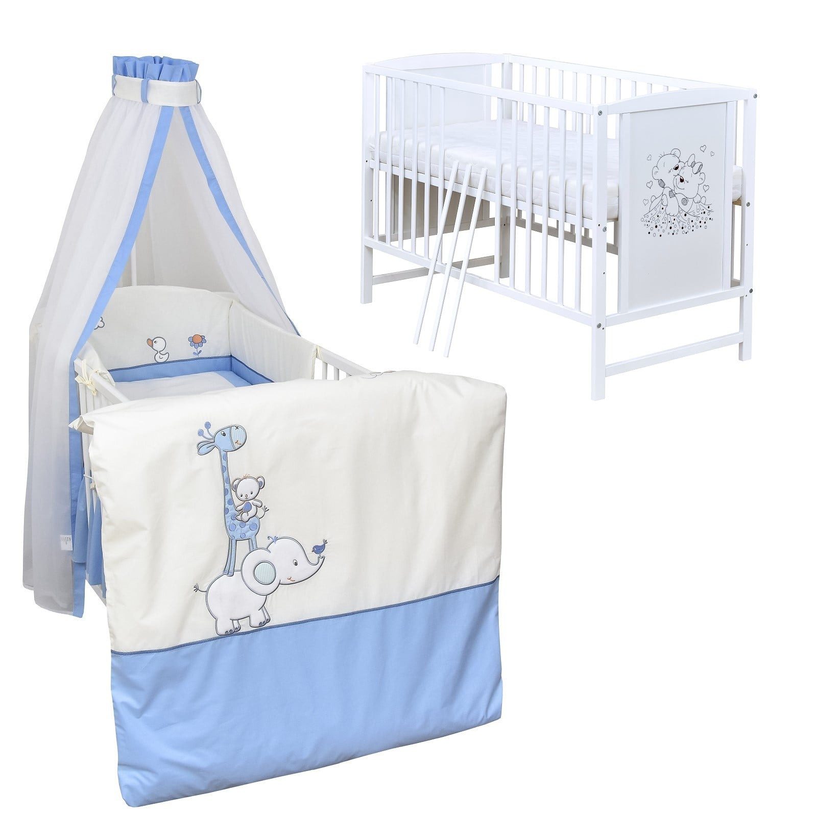 Baby-Delux Komplettbett Babybett Mia Komplettset, 10-tlg., günstig online kaufen