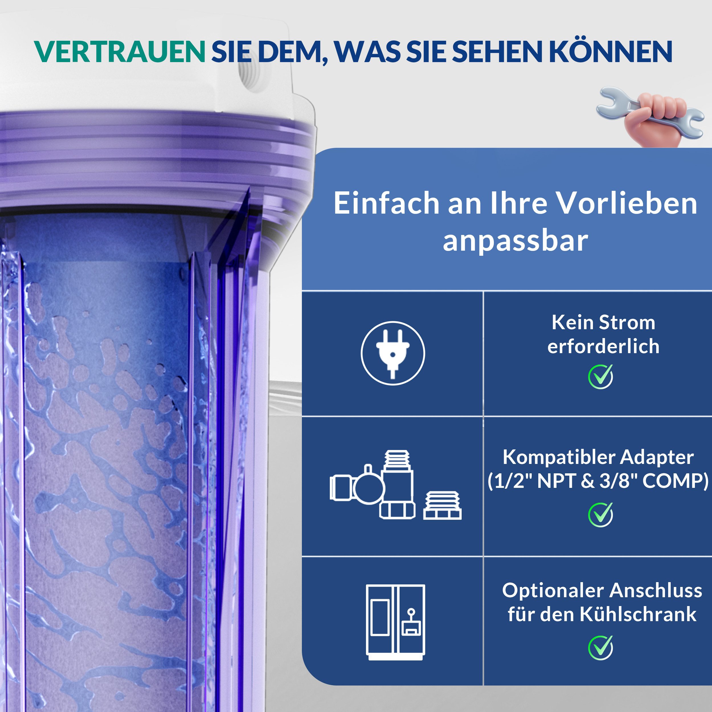 iSpring Wasserfilter RCC7AK Umkehrosmoseanlage mit Mineralstoff-Filter – Bild 5 von 5