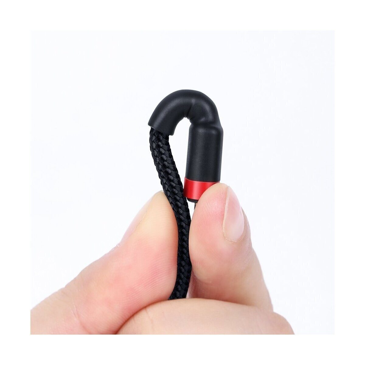 Baseus Baseus Schnell-Ladekabel USB-C PD 2.0 QC 3.0 60W 1m schwarz-rot Smartphone-Kabel