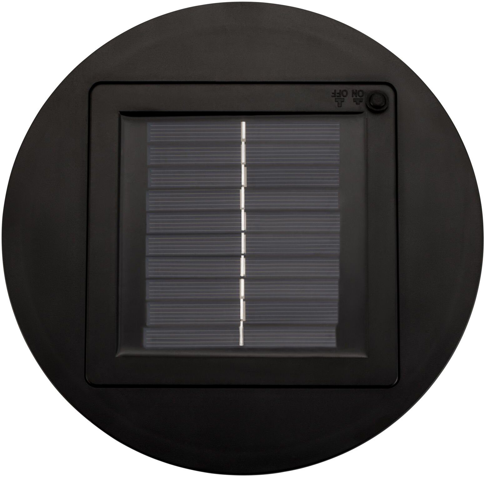 Pauleen LED Warmweiß, LED-Modul, integriert, Sunshine LED fest Solarbetrieben, Laterne IP44 Elegance