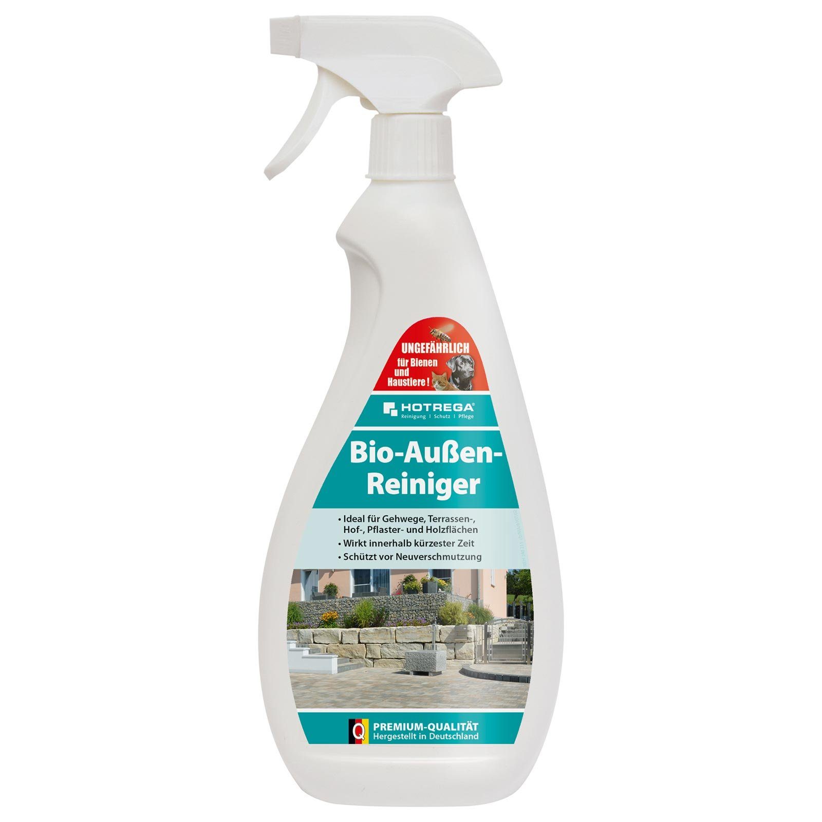 Bio Außenreiniger Steinreiniger Terrassenreiniger Holzreiniger 750ml Universalreiniger