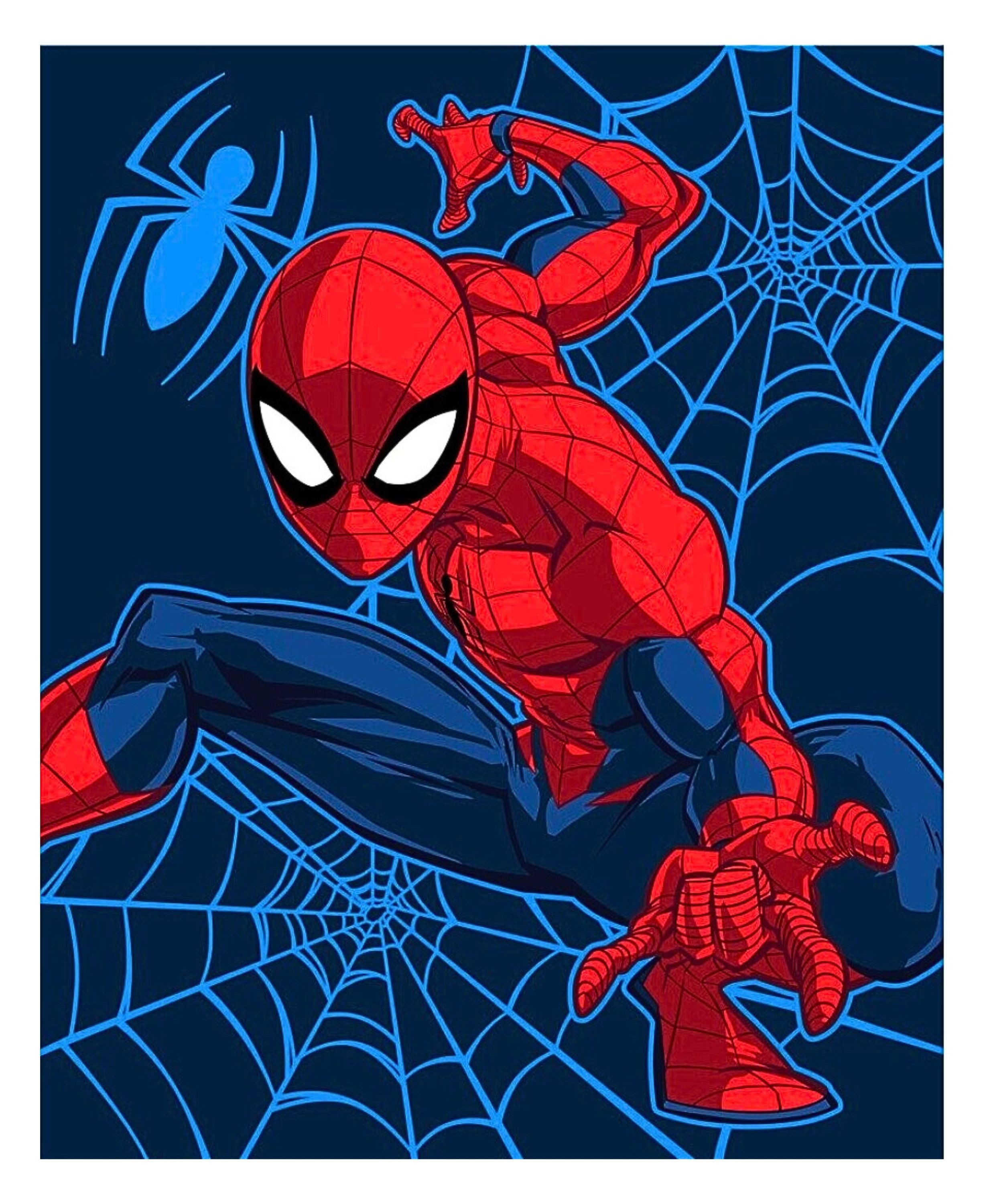 Kinderdecke MARVEL, Spiderman, Flanelldecke weiche Kuscheldecke günstig online kaufen