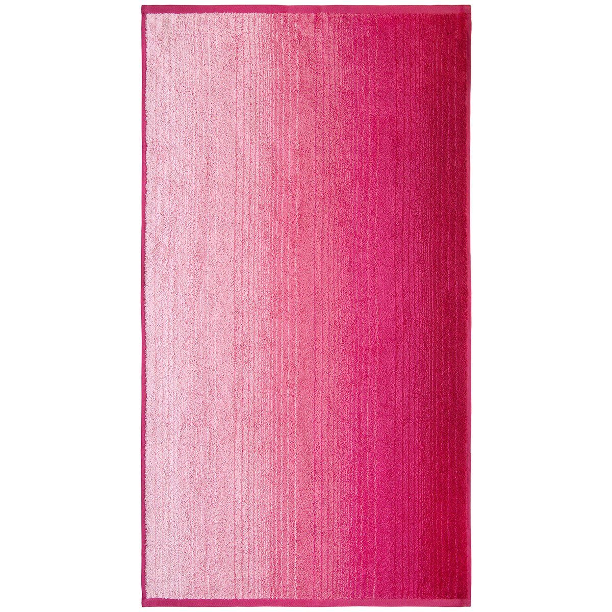 Dyckhoff Handtuch Dyckhoff Handtuch mit Farbverlauf "Colori" 50 x 100 cm, (1-St) Pink