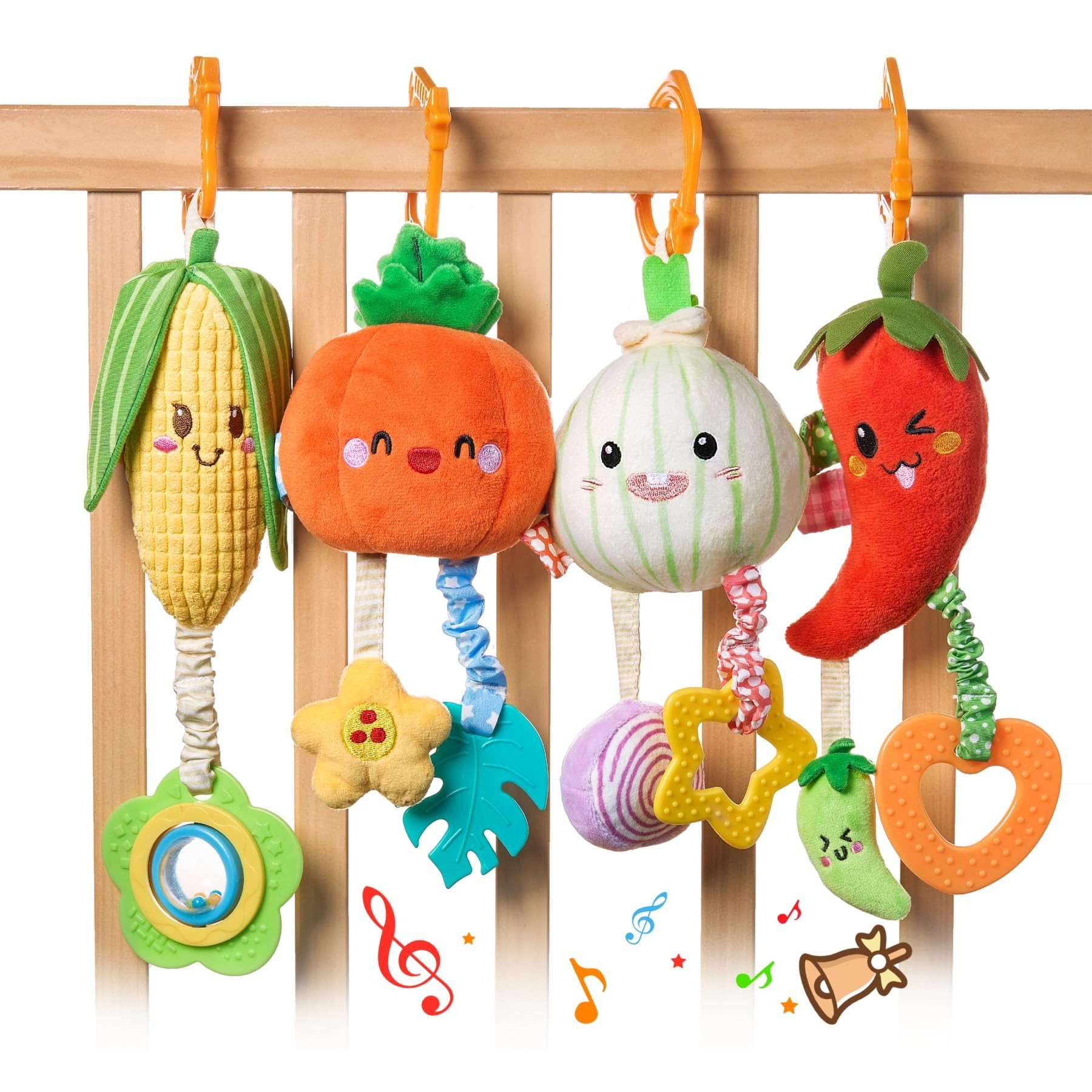 CLTYQ Kinderwagenkette Spielzeug Babyspielzeug Rasseln, Baby günstig online kaufen