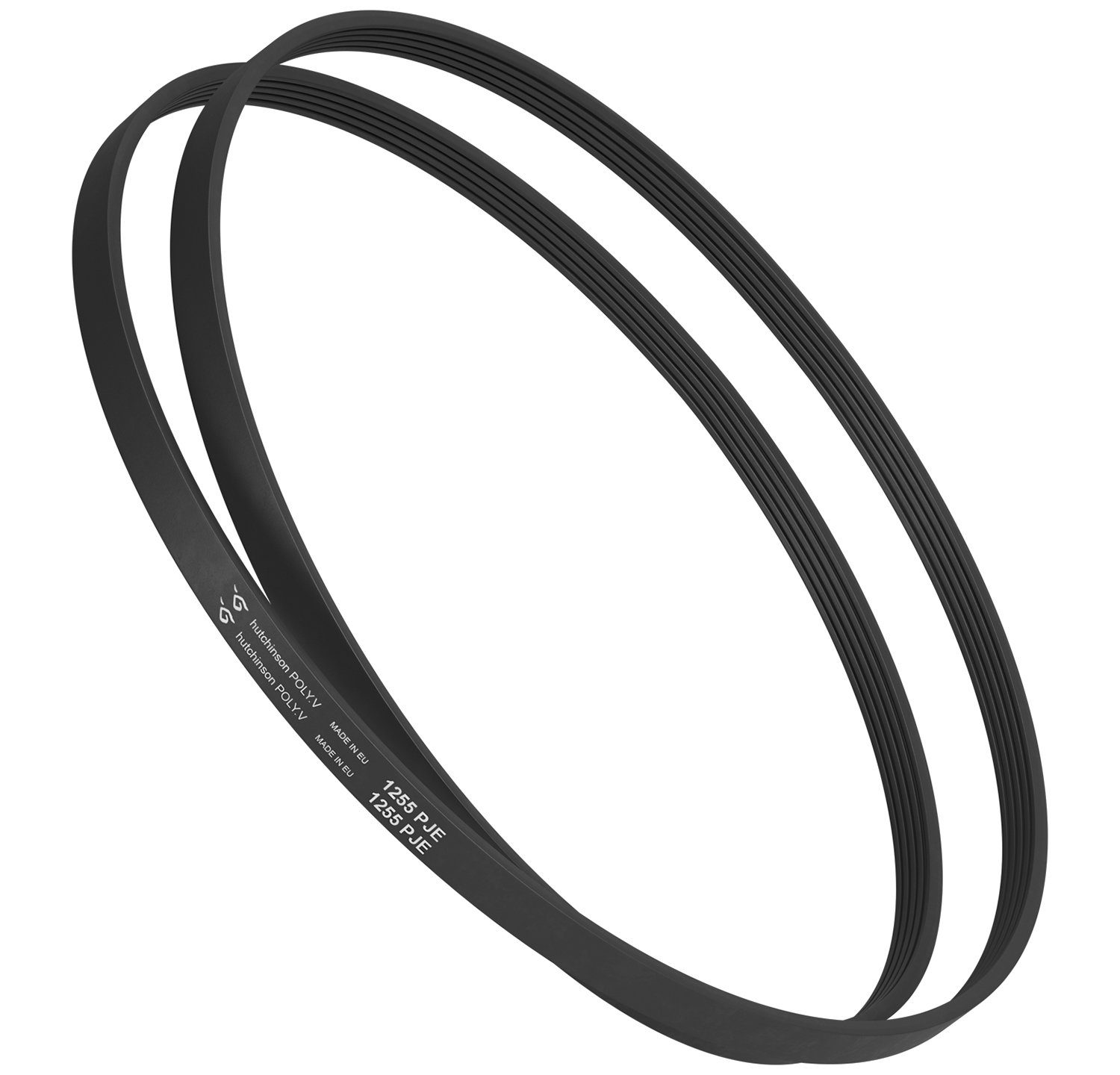 VIOKS Zahnriemen Keilrippenriemen Ersatz für Bosch 00439490, 1255PJ5E für Waschmaschine Waschtrockner