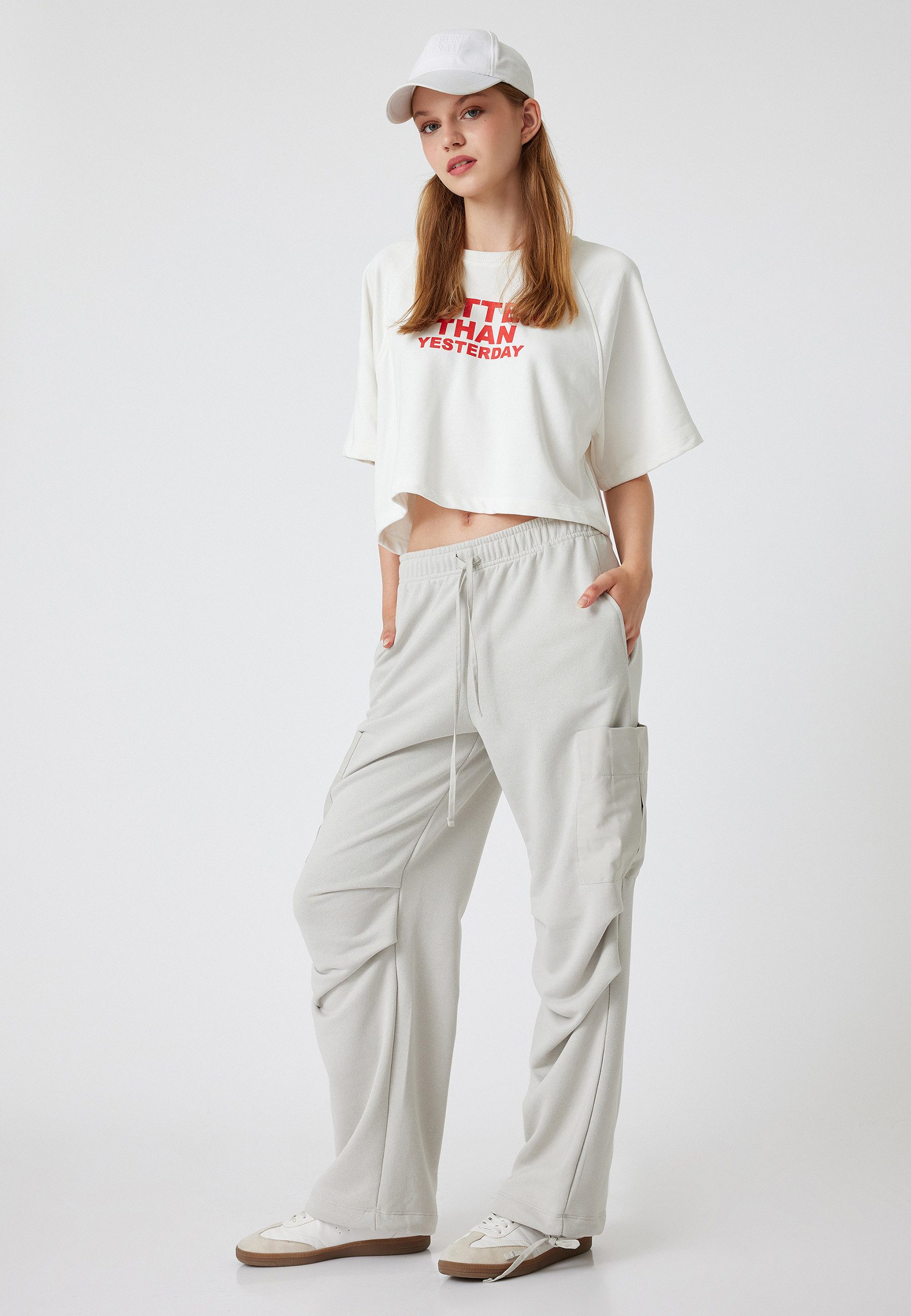 Koton Sweathose Jogger Patchwork günstig online kaufen