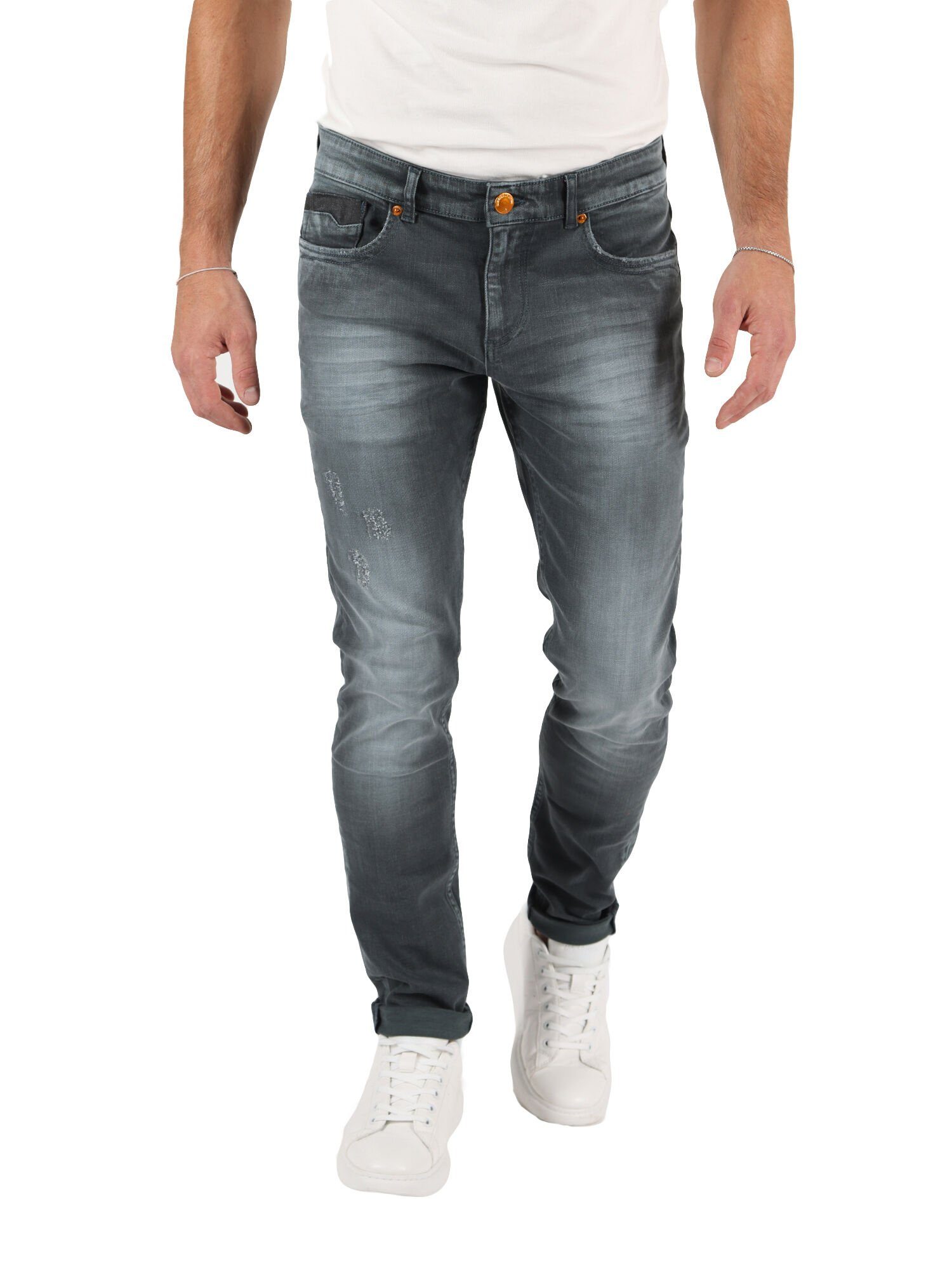 Miracle of denim - Jeans - Donkere denim - Suzy Skinny mid blue