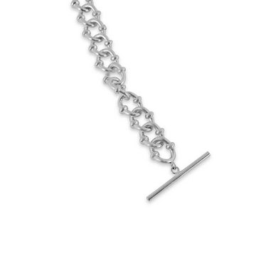 Sprezzi Fashion Silberarmband Herren Cable Armband Silber massiv 925er Sterling Silber Armkette, handmade, robust, verstellbare Größe