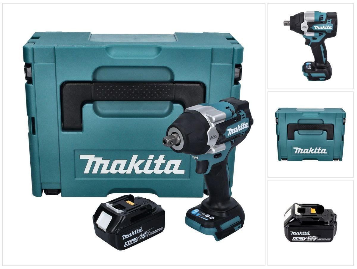 Makita Akku-Schlagschrauber DTW 701 T1J Akku günstig online kaufen