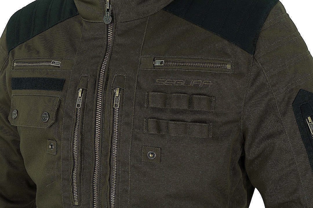 Segura Motorradjacke Fergus Motorrad Textiljacke Wasserdicht Atmungsaktiv protektoren herausnehmbares