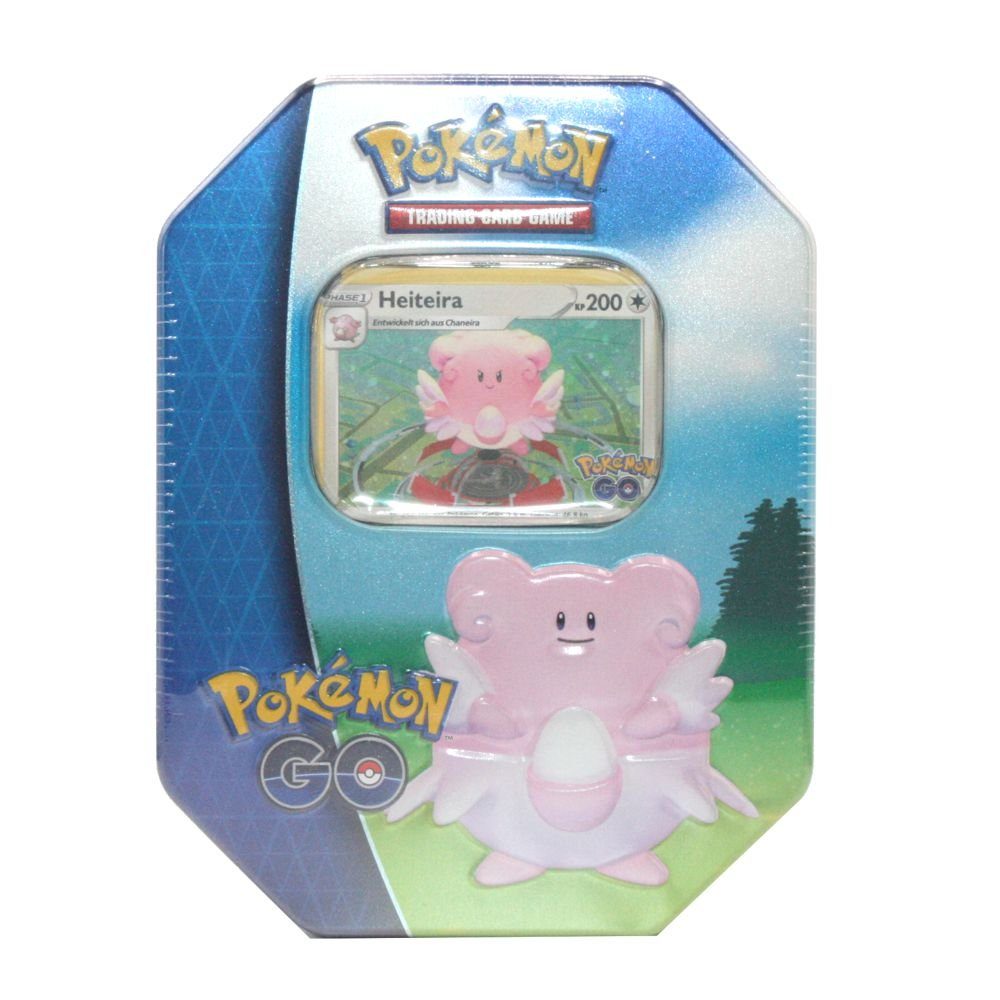POKÉMON Sammelkarte GO Tin-Box Heiteira Pokemon Sammel-Karten Edition deutsch