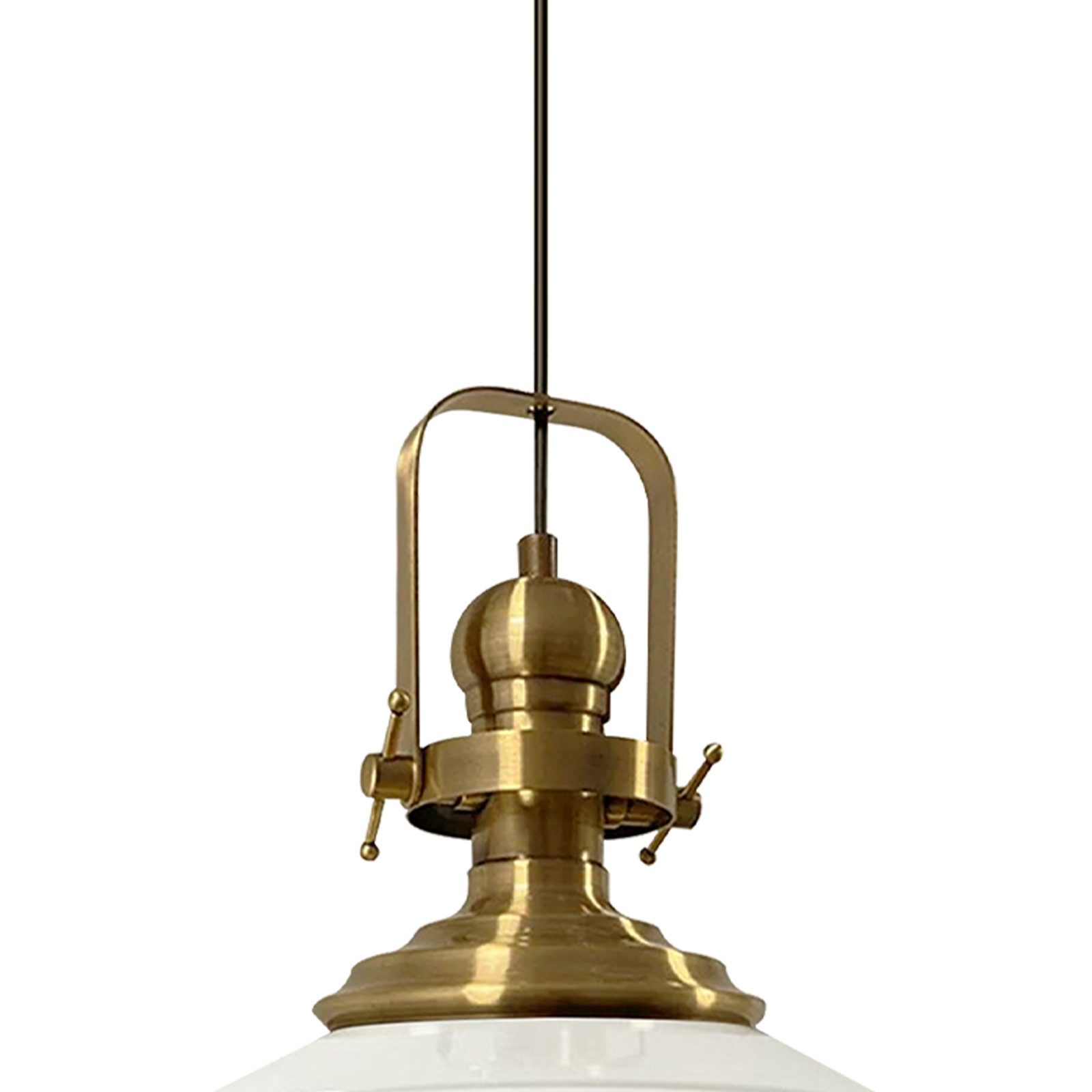 Bamyum Pendelleuchte Bamyum Pendelleuchte I Aslet l Ø41 cm E27 Metall Vintage Lampe, ohne Leuchtmittel