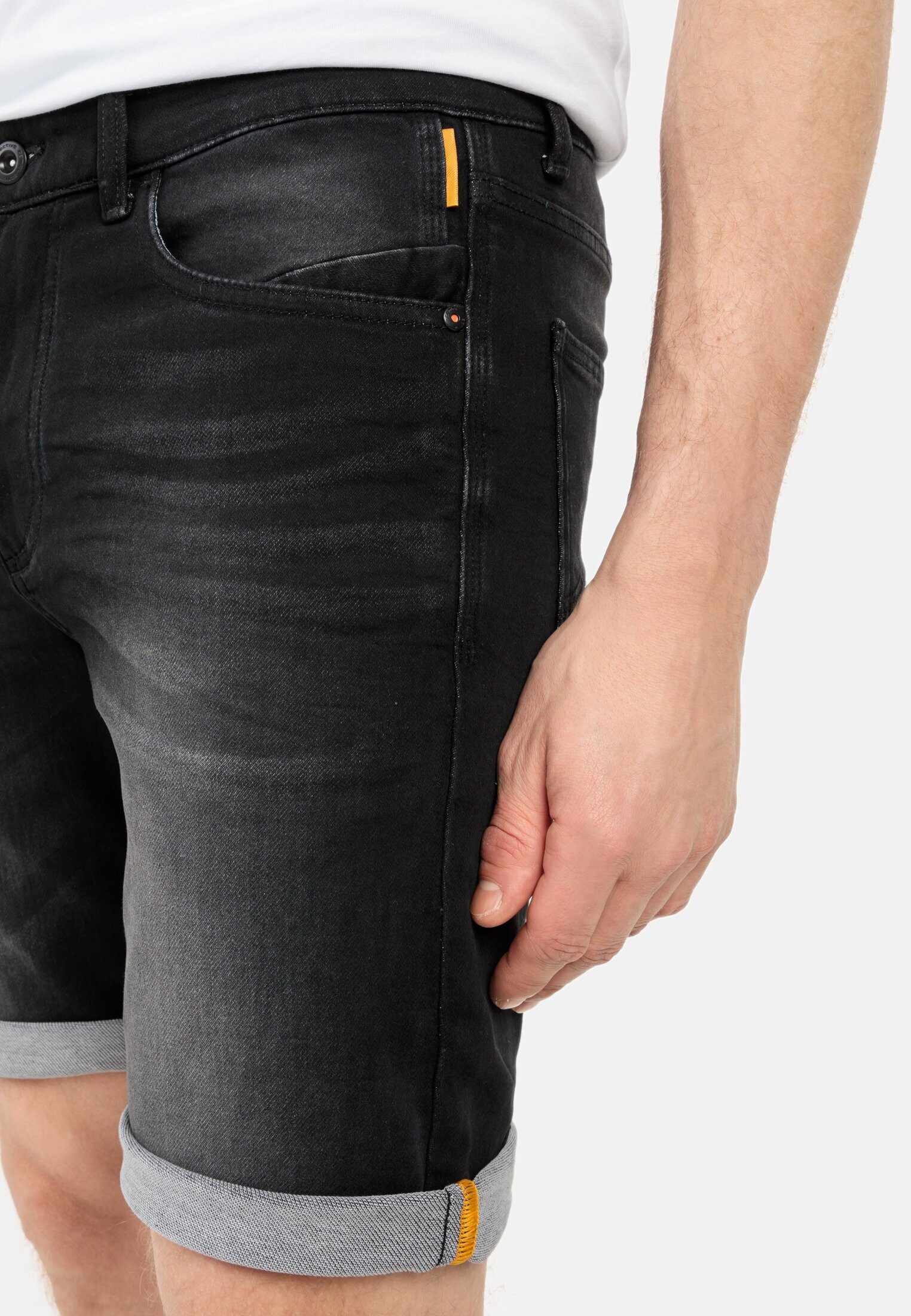 camel active Shorts fleXXXactive® Sweat Denim Shorts Slim Fit