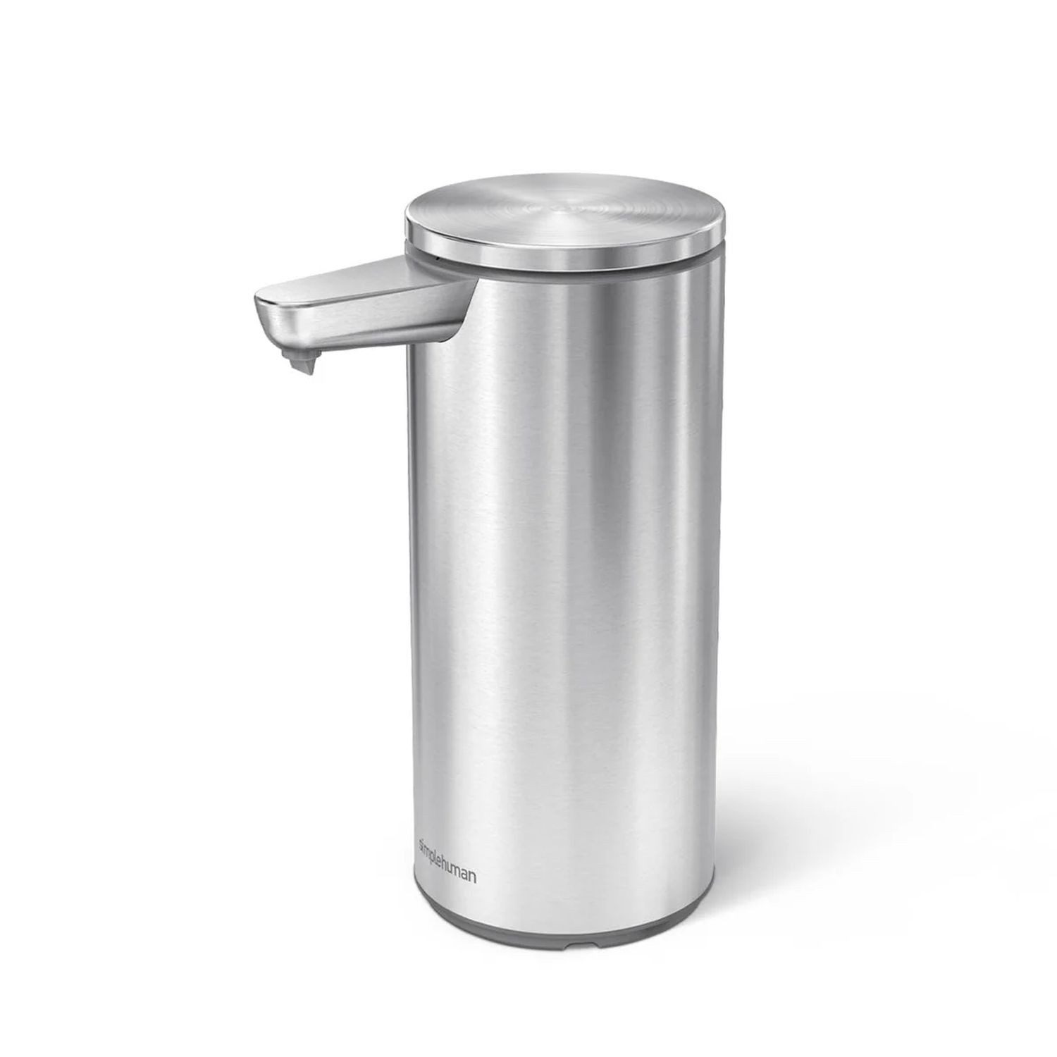 simplehuman Seifenspender Wiederaufladbarer Sensorspender Edelstahl Gebürstet 266 ml