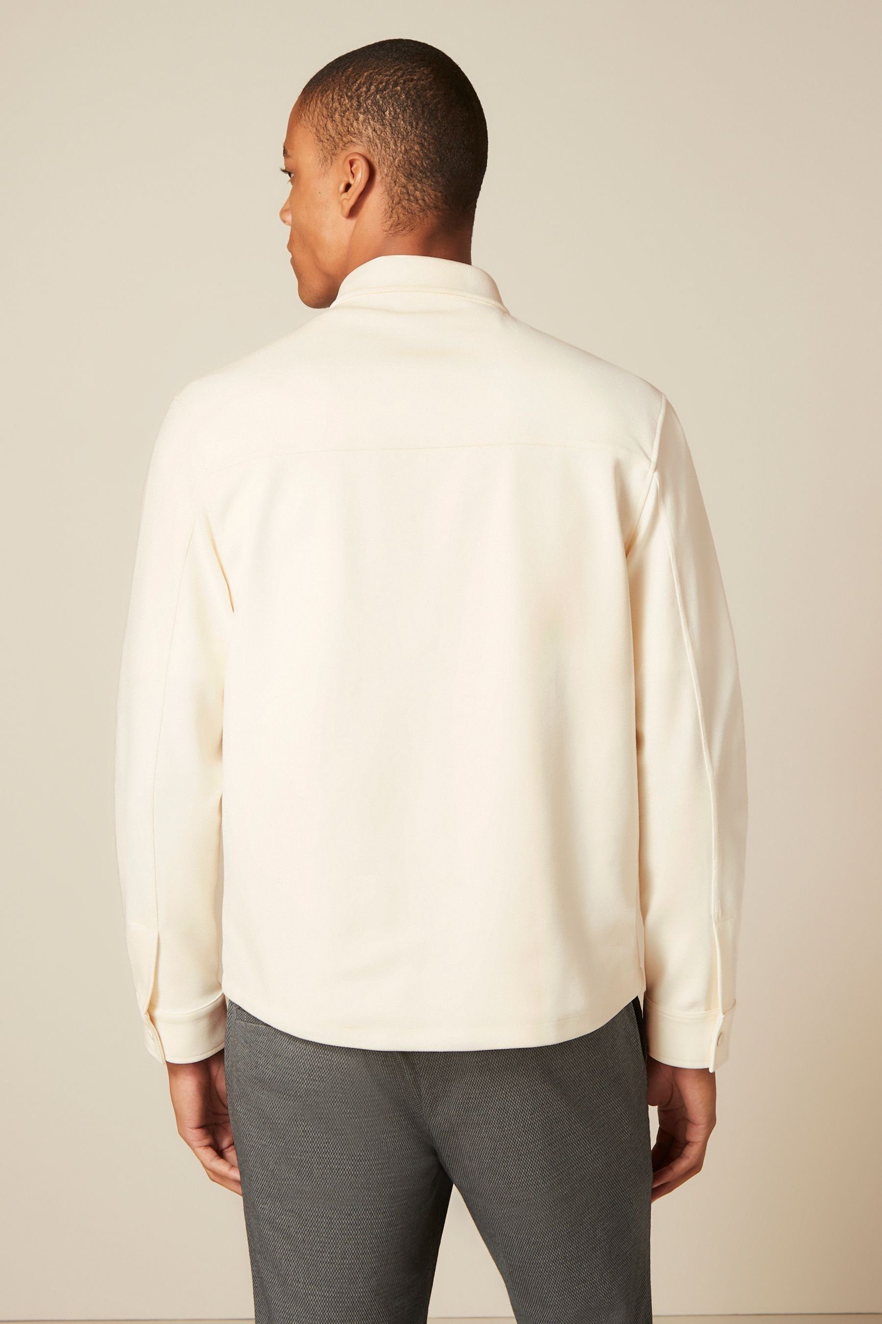 Next Hemdjacke Hemdjacke aus Jersey (1-St) günstig online kaufen