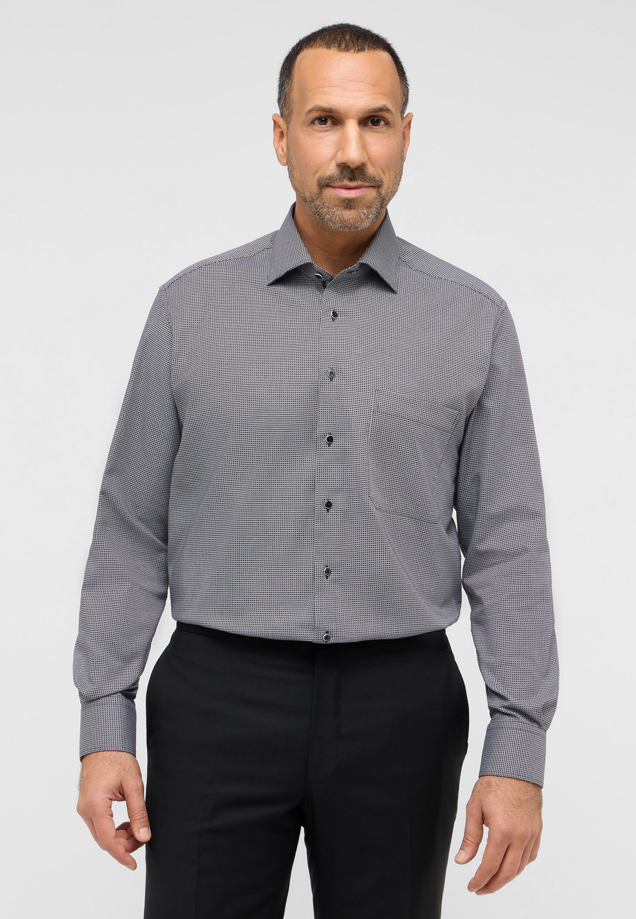 Eterna Langarmhemd MODERN FIT NON IRON günstig online kaufen