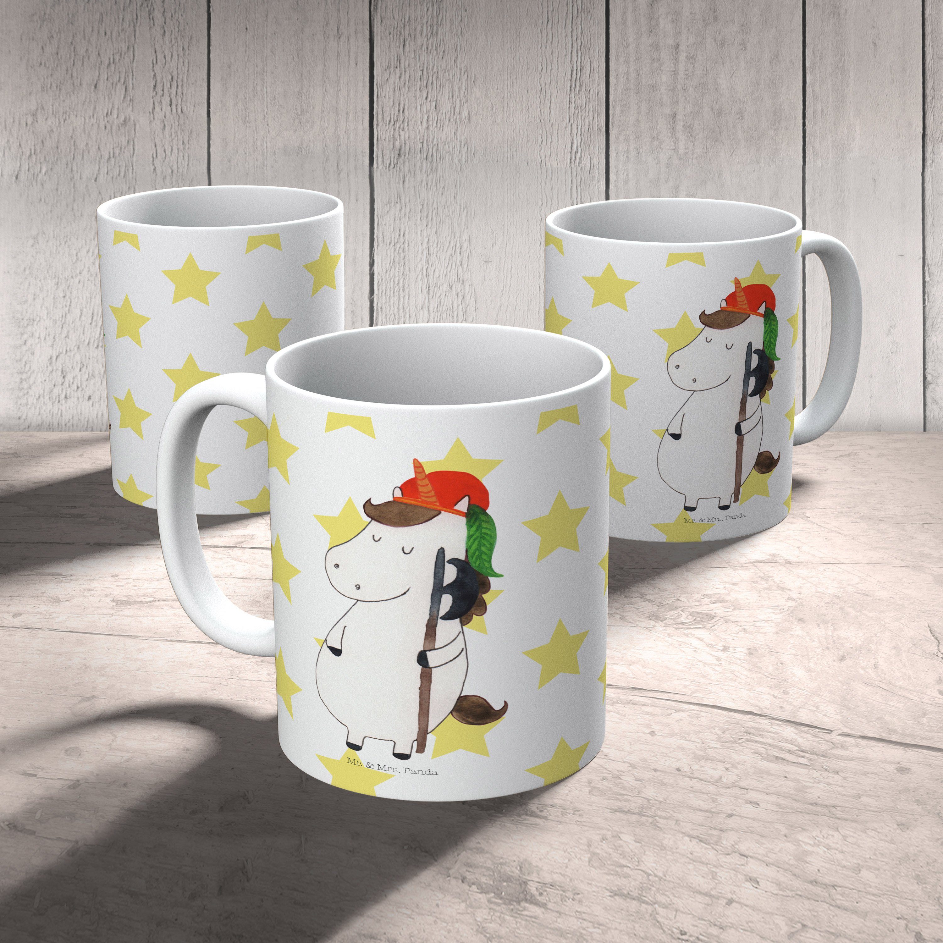 Mr. & Teetasse, Motive, Unicor, Tasse Panda Keramik Mrs. Weiß Bube - Tasse Tasse, Einhorn Geschenk, 