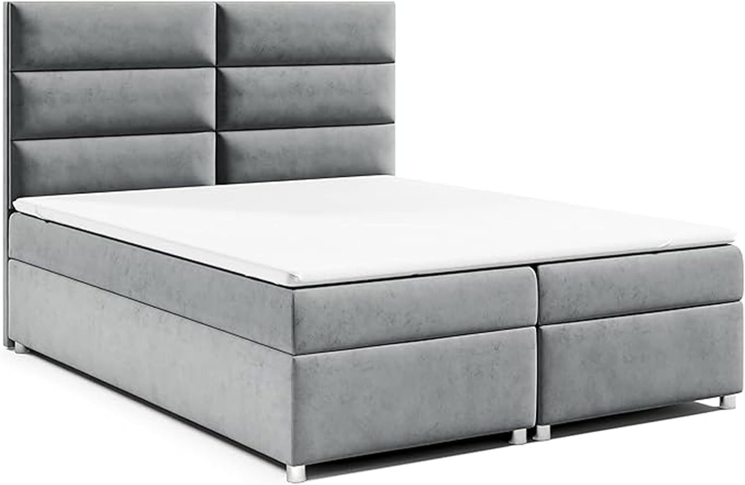 Best for Home Boxspringbett Best for Home-Trinity K-4 Boxspringbett mit Bettkasten&Komfort-Topper (140x200 160x200 180x200 200x200 cm), Handwerksqualität, TOP Preis-Leistungs-Verhältnis