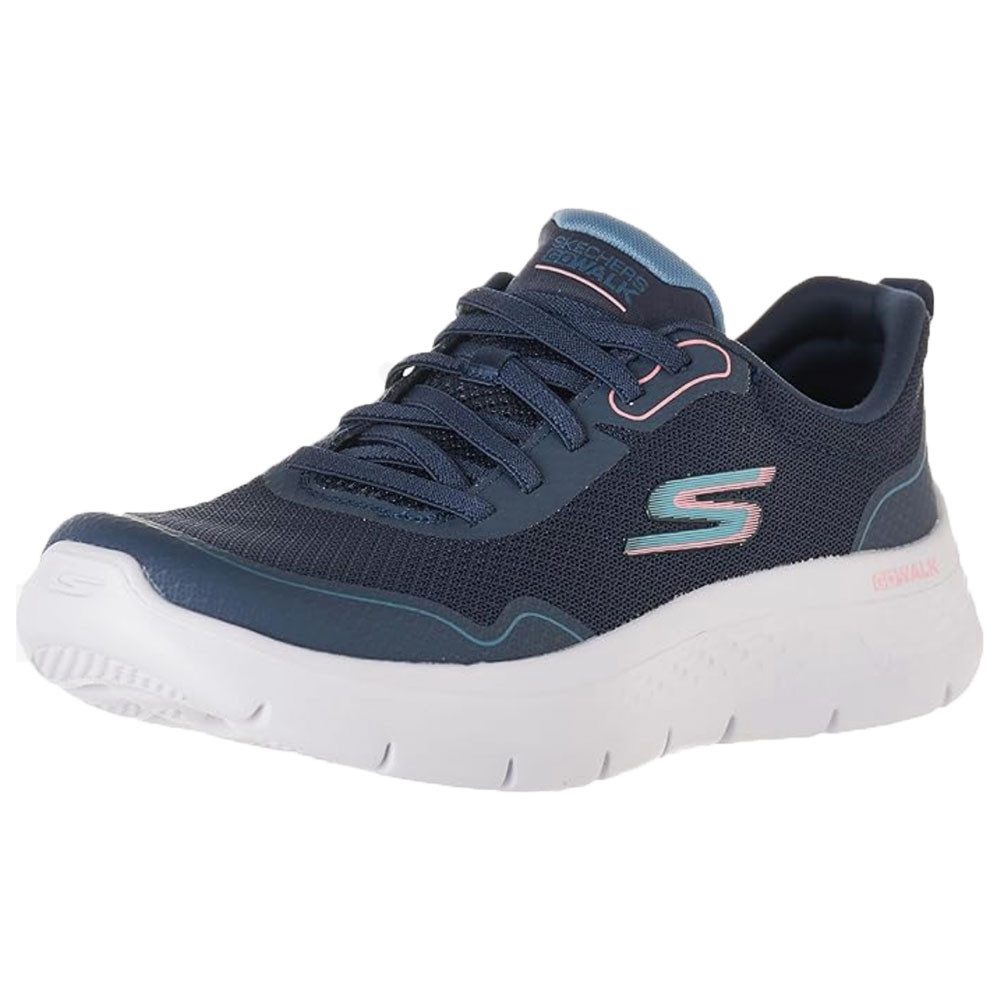 Skechers 124977-NVLB GoWalk Sneaker, Navy Sneaker