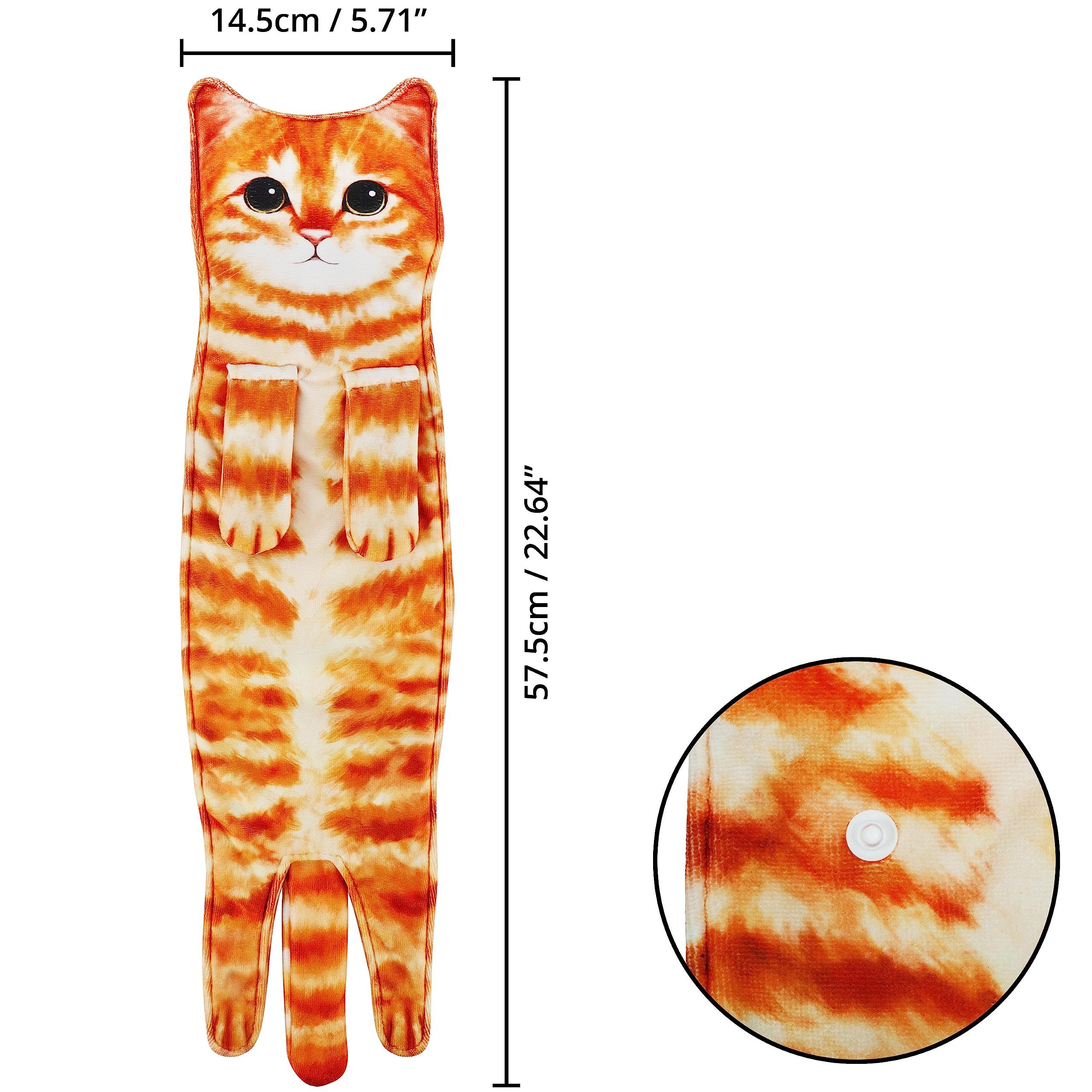 Belle Vous Saunatuch Süßes Katzen Handtuch - Lustiges Handtuch für Küche & günstig online kaufen