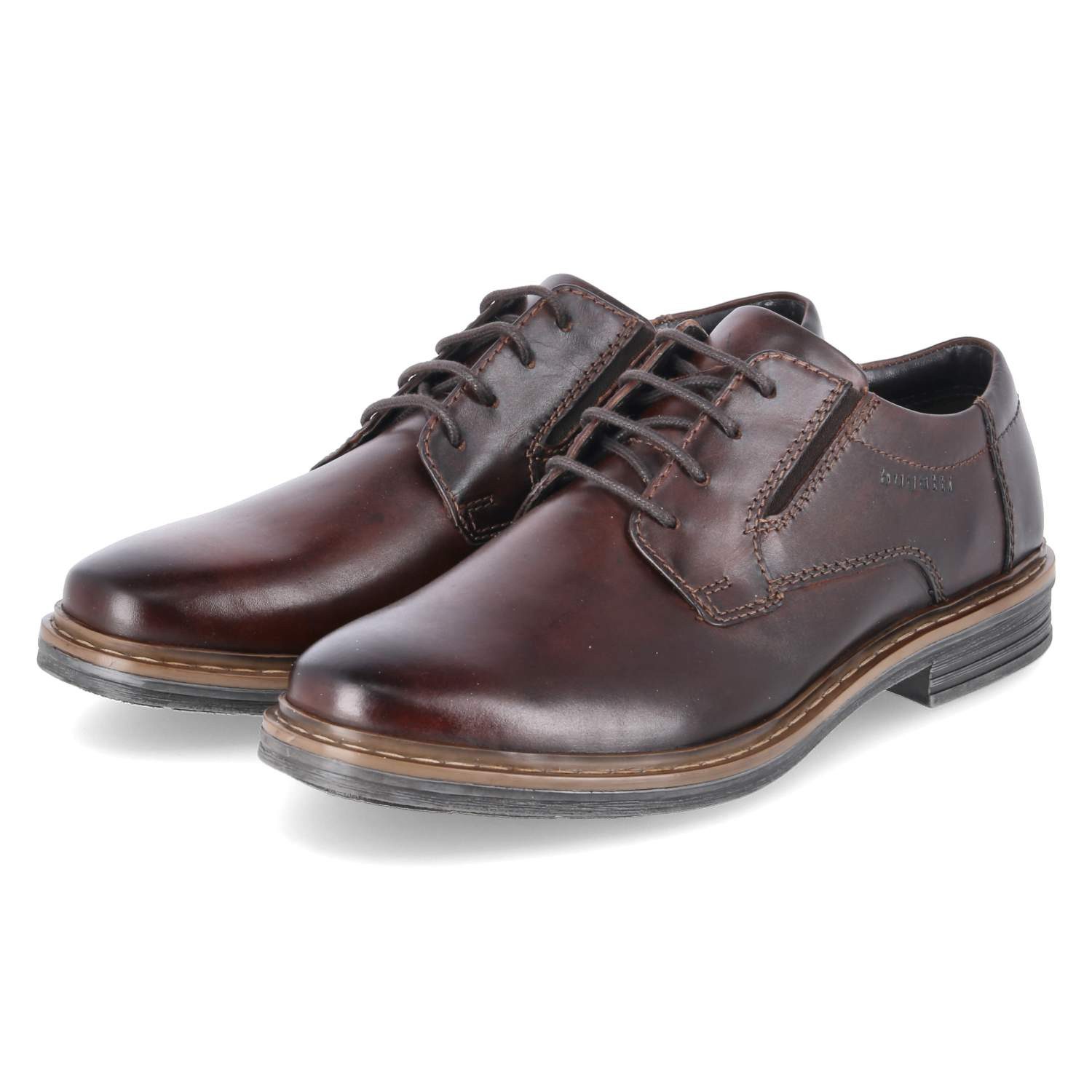 Bugatti 311AOC031111-6361 Herren Glattleder brown Schnürschuh