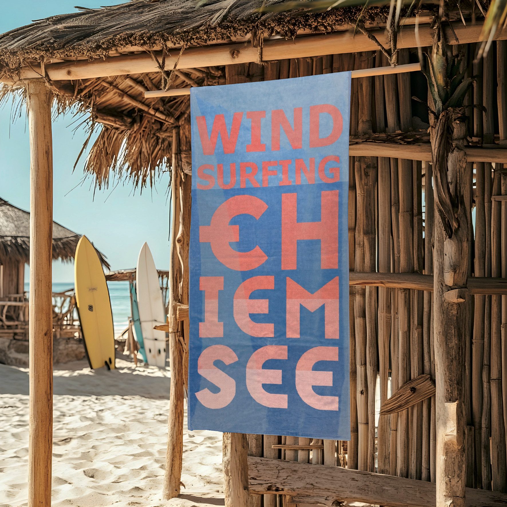 Chiemsee Strandtuch, Badetuch, Sporttuch, Strandlaken 90 günstig online kaufen