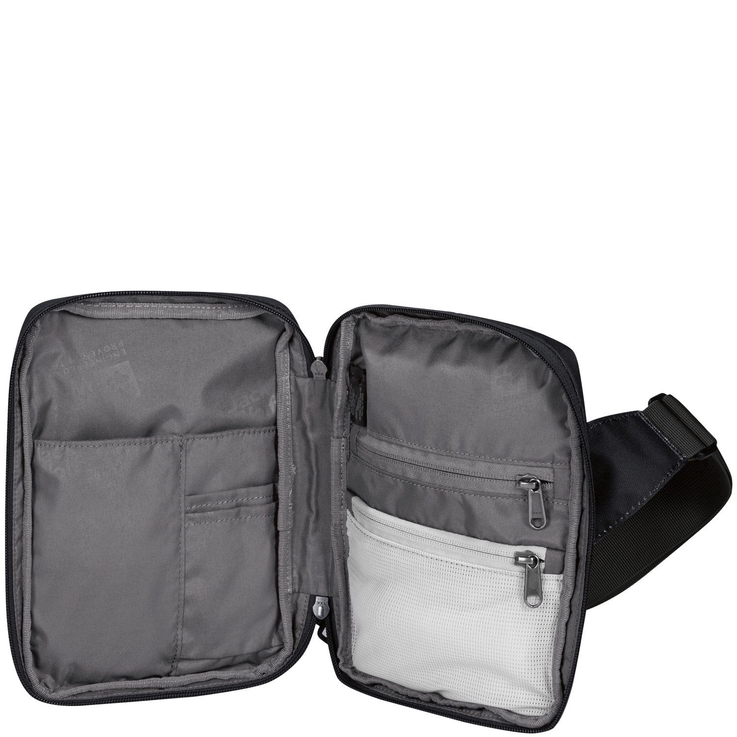 Jack Wolfskin Umhängetasche Jack Wolfskin Umhängetasche Konya Organizer Black (1, 1-tlg., 1)