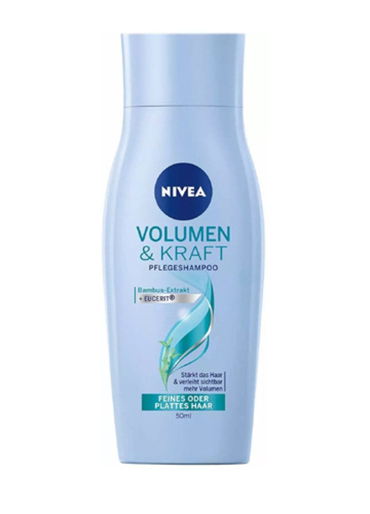 Haarshampoo Nivea Pflegeshampoo Volumen & Kraft Inhalt ca. 50ml