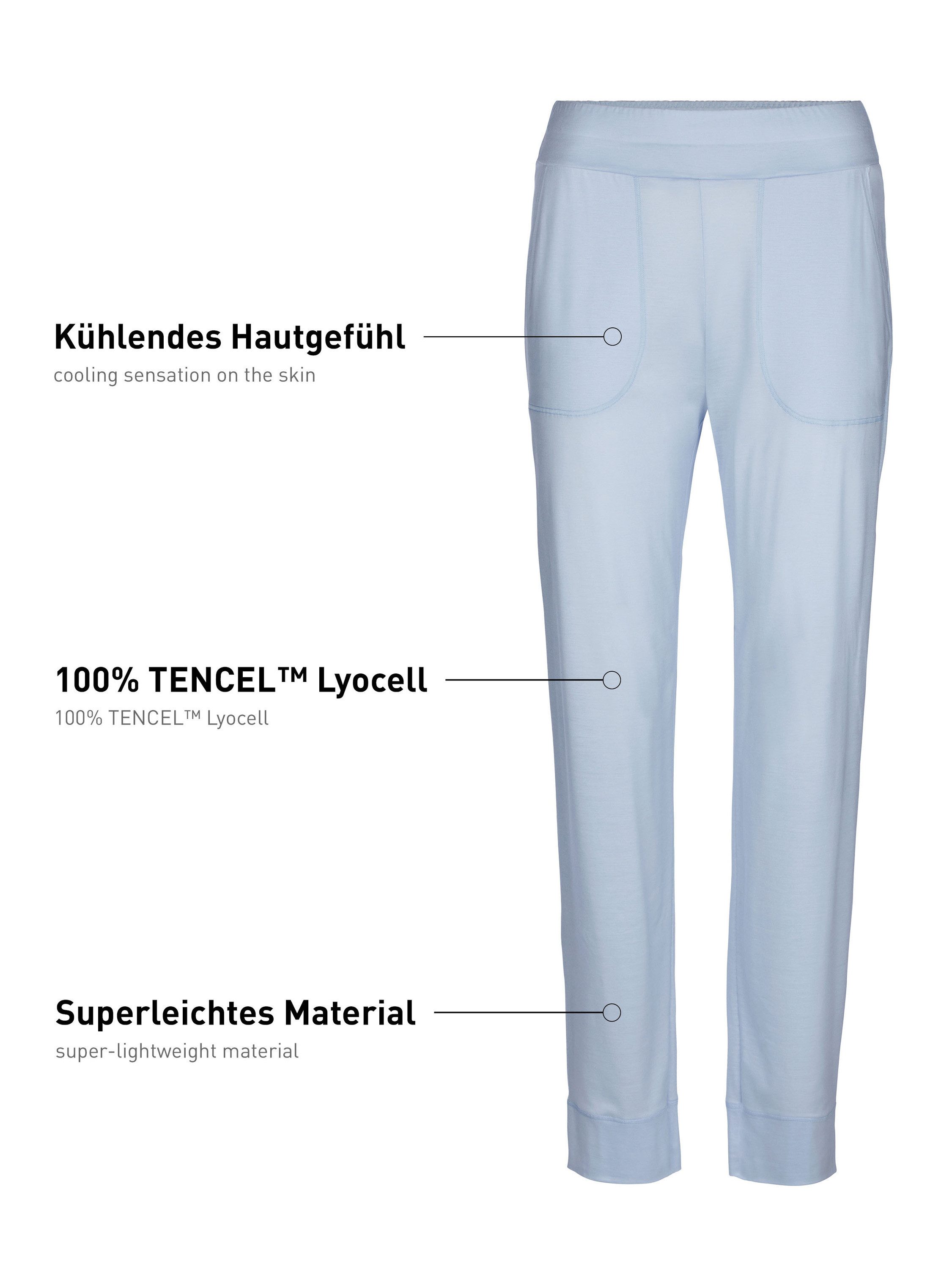 CALIDA Pyjamahose DSW Cooling Damen (1-tlg) günstig online kaufen