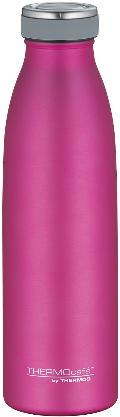 Thermoflasche Edelstahl, pink Design THERMOS Bottle, schlankes ThermoCaféTC