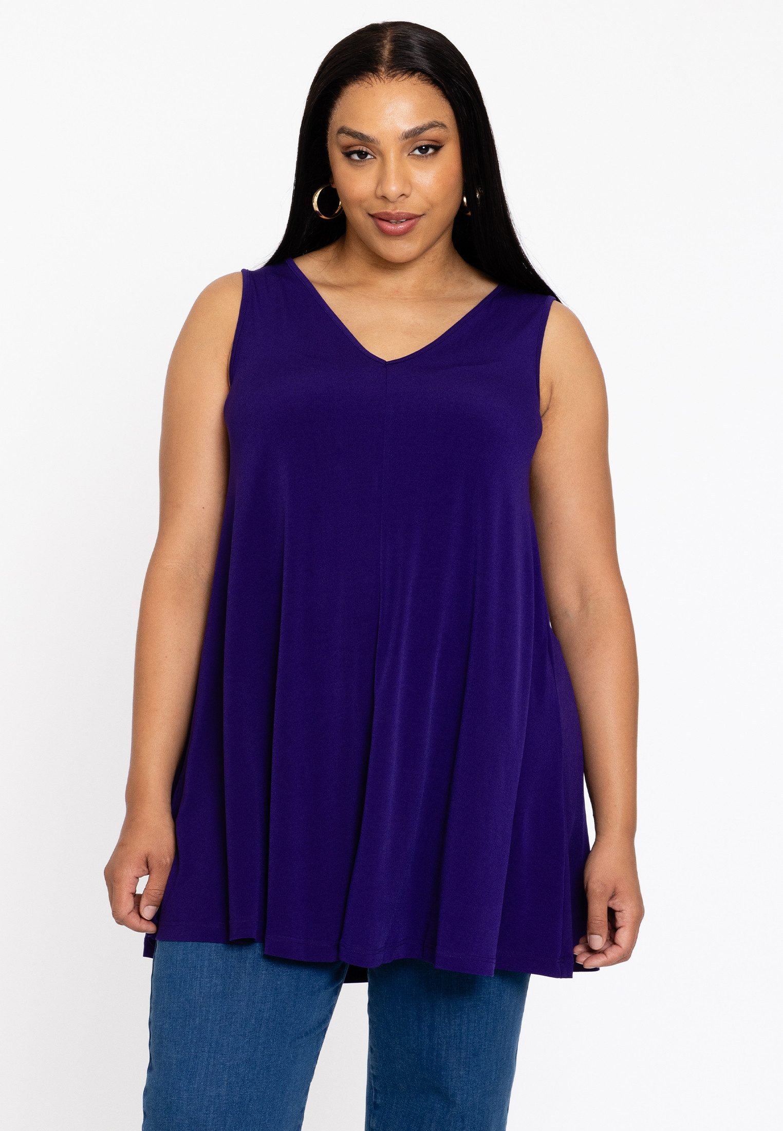 YOEK Shirttop Damen Top Große Größen günstig online kaufen