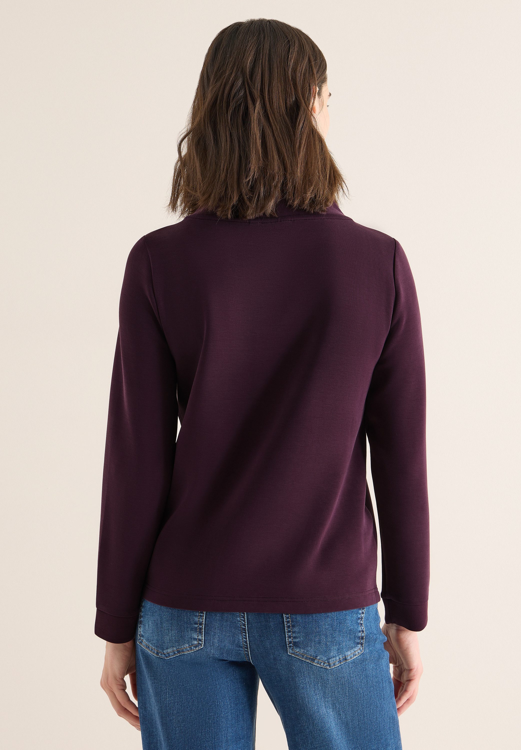 CECIL Langarmshirt Mit Stickerei günstig online kaufen