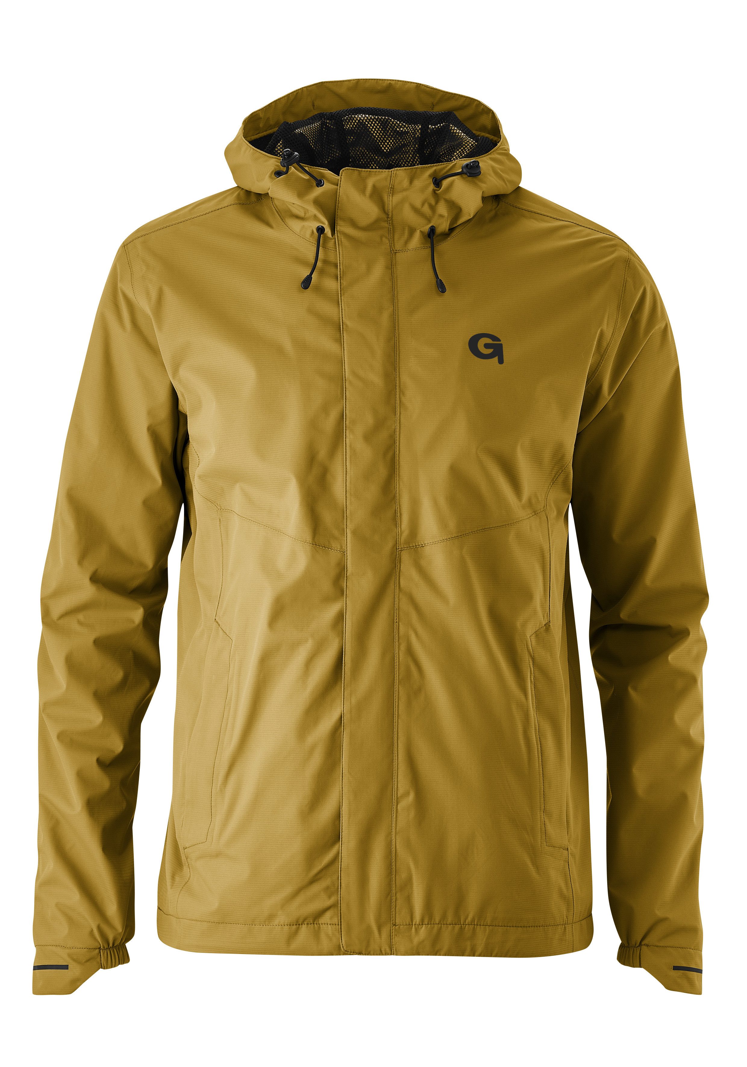 Gonso Fahrradjacke SAVE JACKET ESSENTIAL M Herren Regenjacke wind- und wasserdicht, Radjacke mit Kapuze
