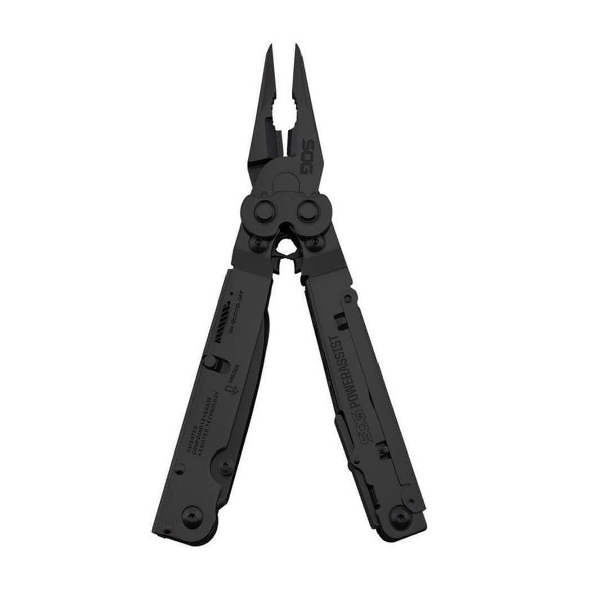 SOG Multitool PowerAssist Black Oxide Multitool